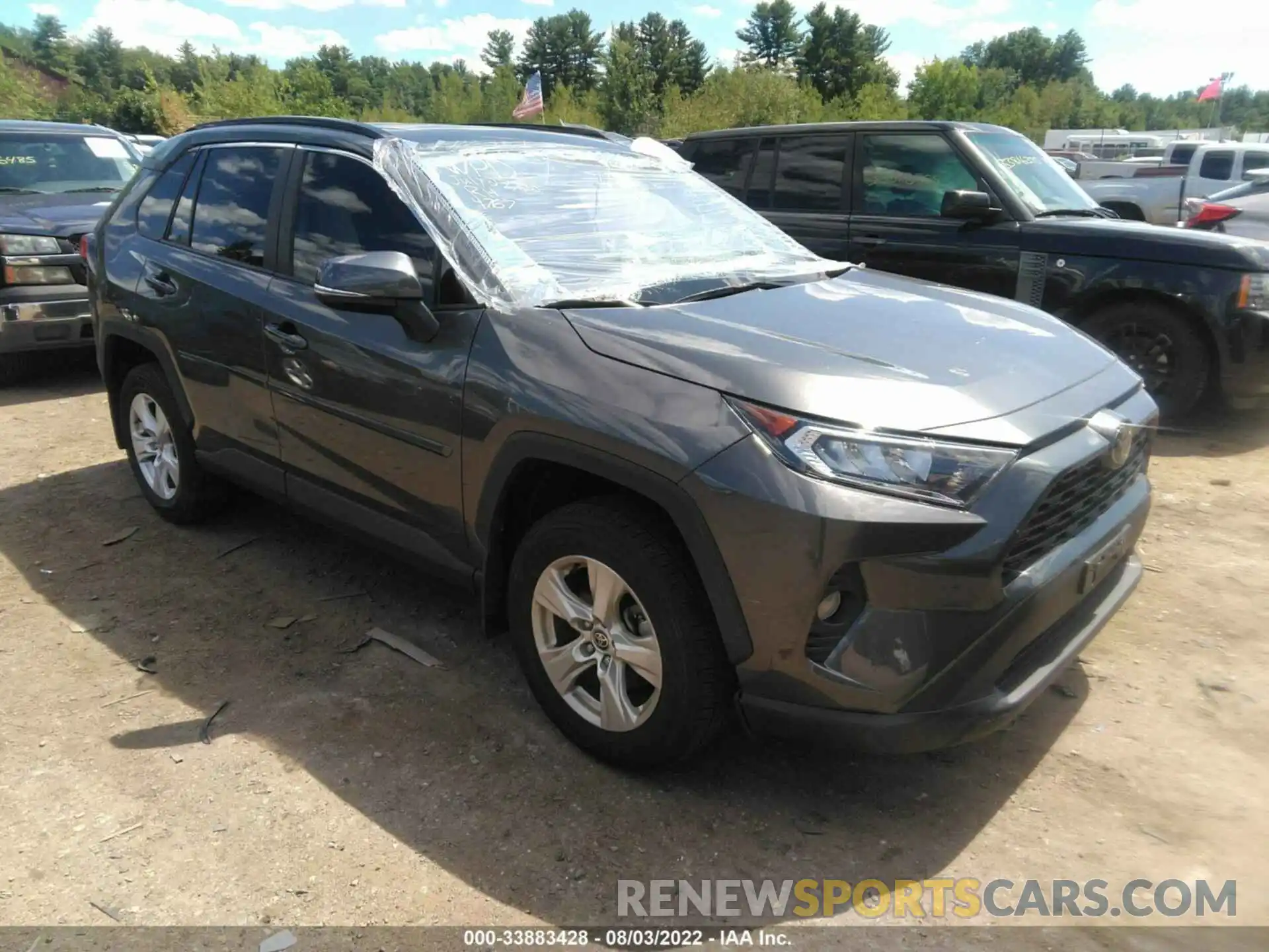 1 Фотография поврежденного автомобиля 2T3P1RFVXMC194767 TOYOTA RAV4 2021