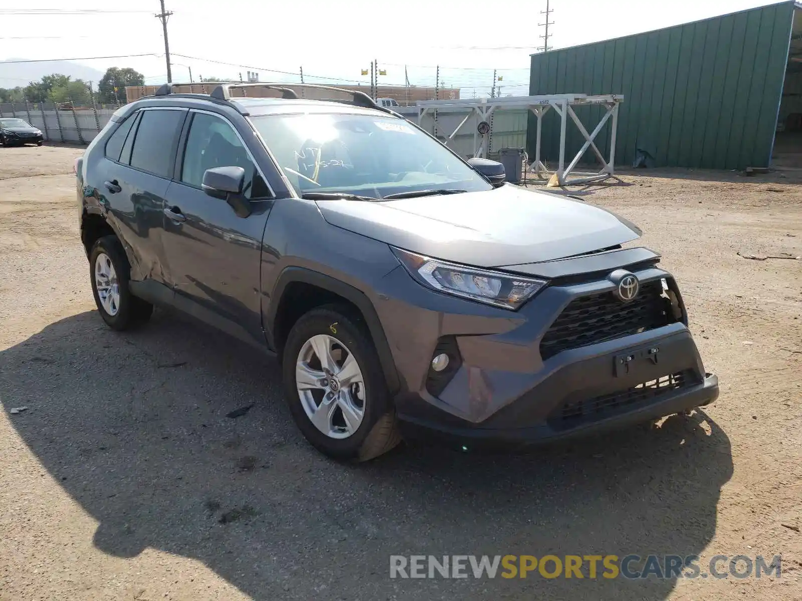 1 Photograph of a damaged car 2T3P1RFVXMC196311 TOYOTA RAV4 2021