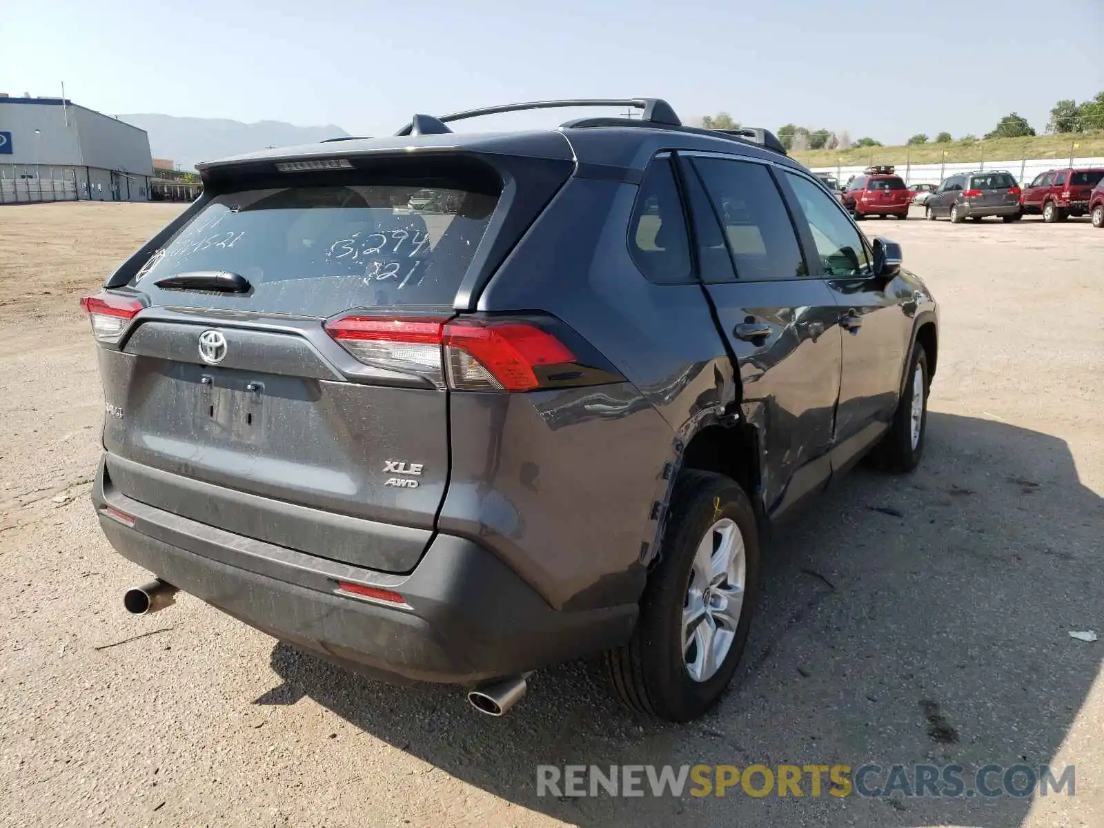 4 Photograph of a damaged car 2T3P1RFVXMC196311 TOYOTA RAV4 2021