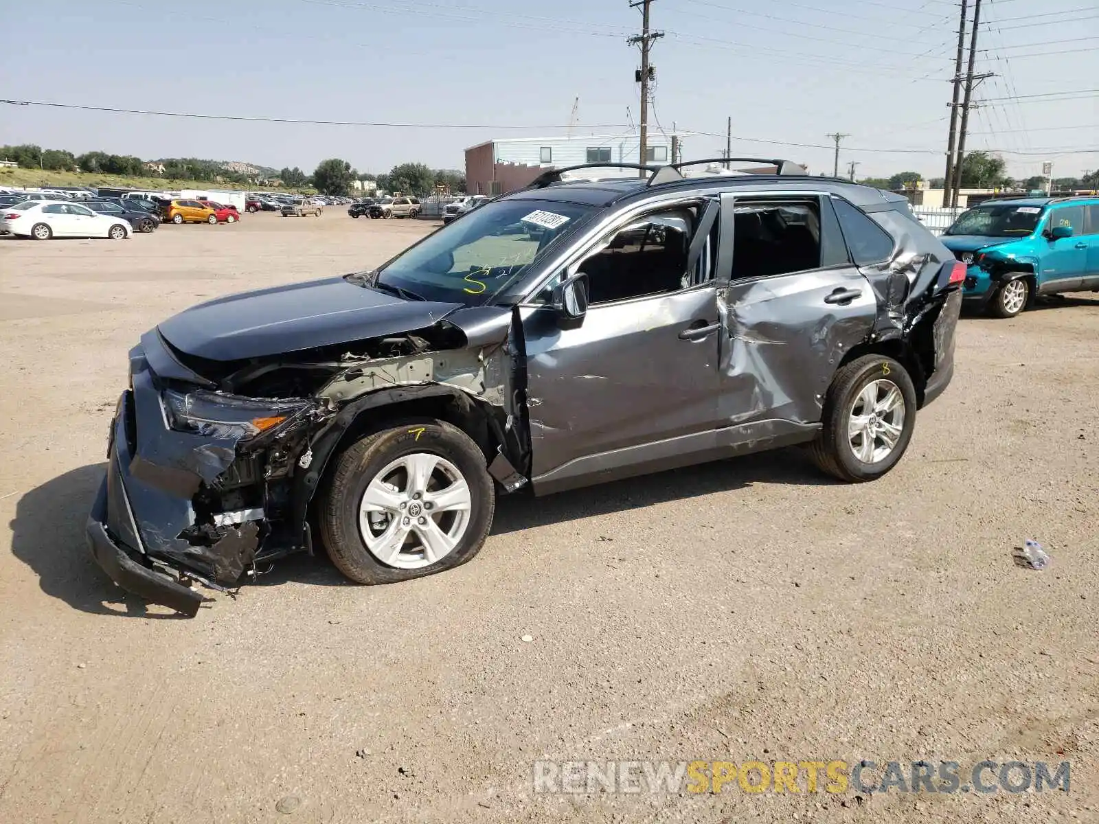 9 Photograph of a damaged car 2T3P1RFVXMC196311 TOYOTA RAV4 2021