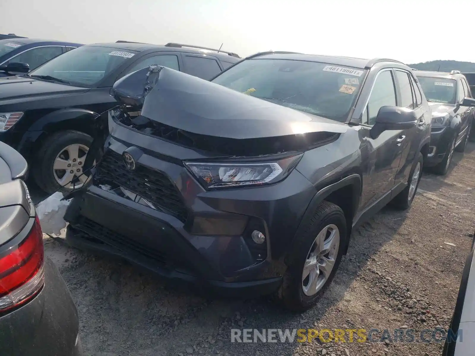 2 Photograph of a damaged car 2T3P1RFVXMC200244 TOYOTA RAV4 2021