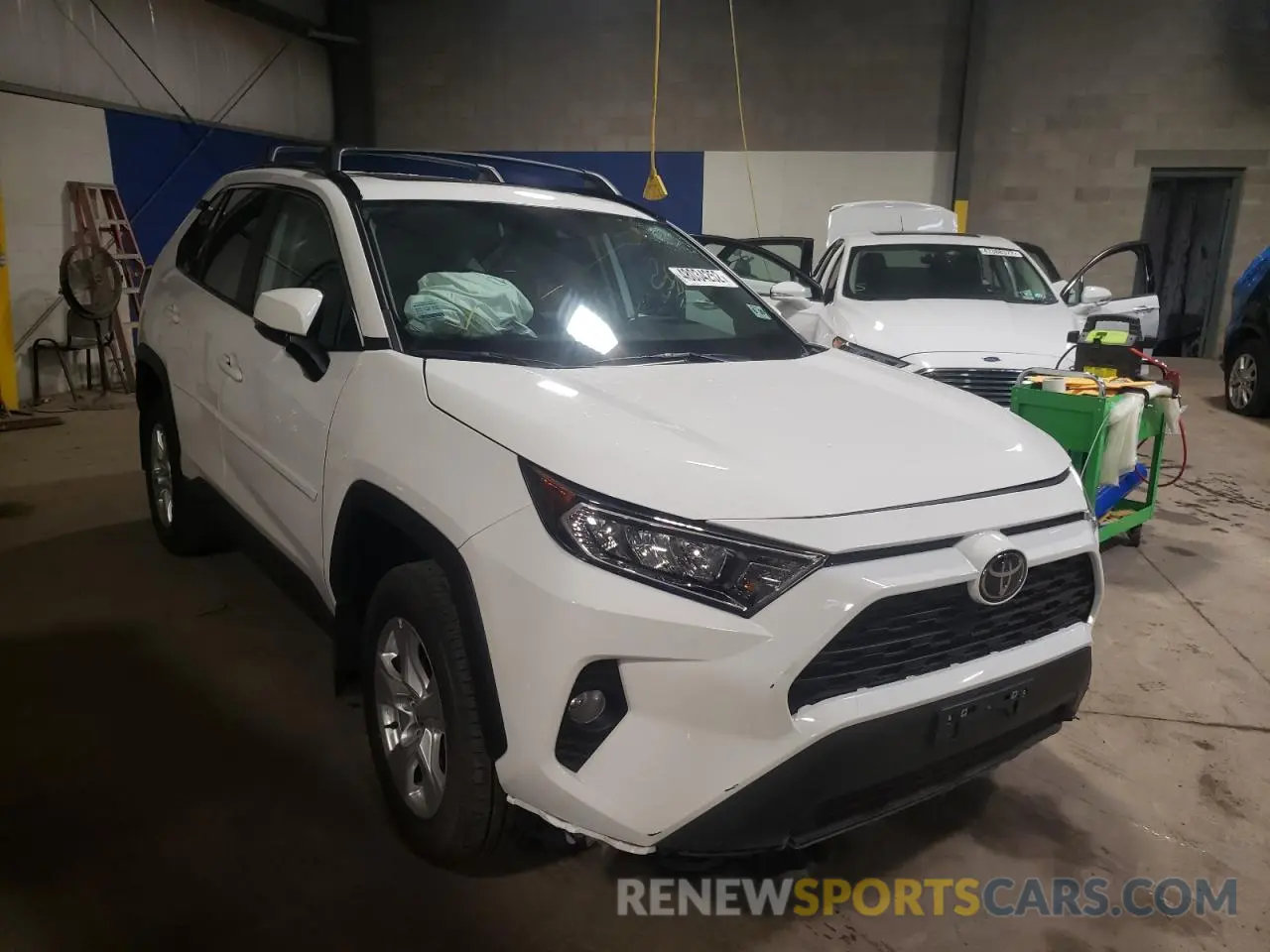 1 Фотография поврежденного автомобиля 2T3P1RFVXMC221398 TOYOTA RAV4 2021