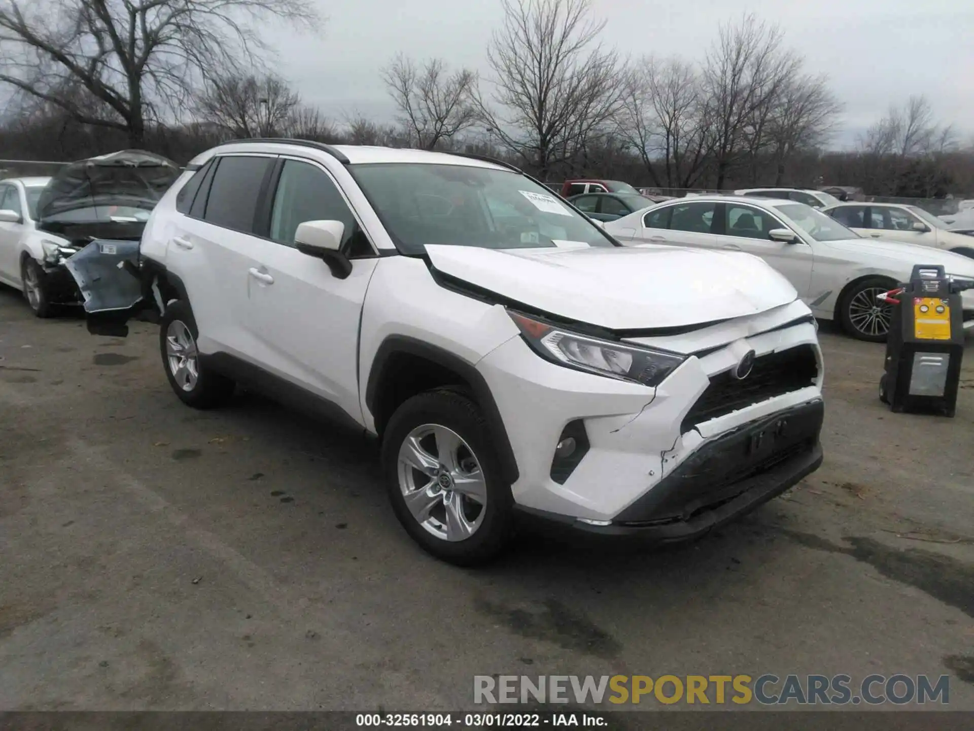 1 Photograph of a damaged car 2T3P1RFVXMC226990 TOYOTA RAV4 2021