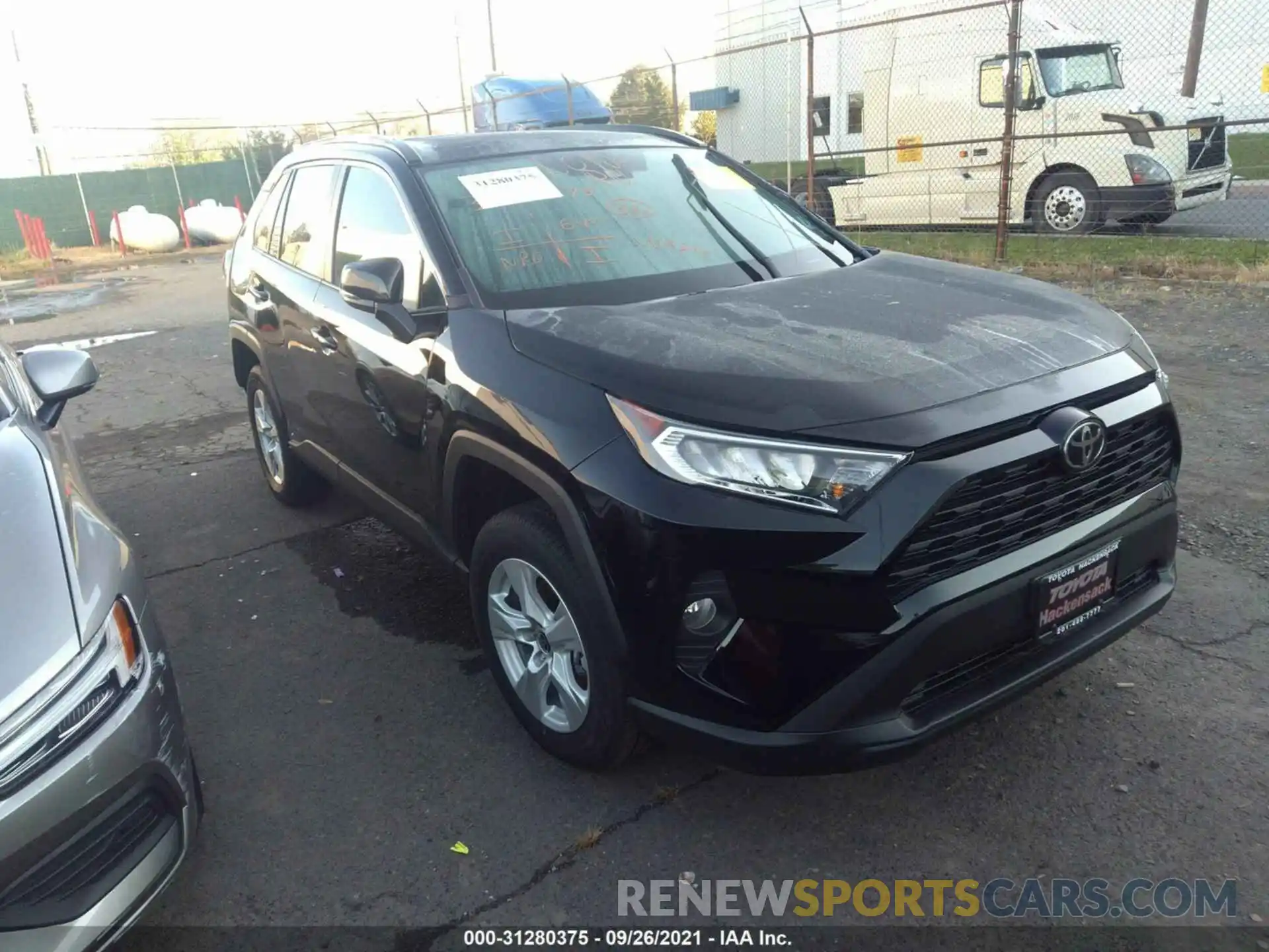 1 Photograph of a damaged car 2T3P1RFVXMC230067 TOYOTA RAV4 2021