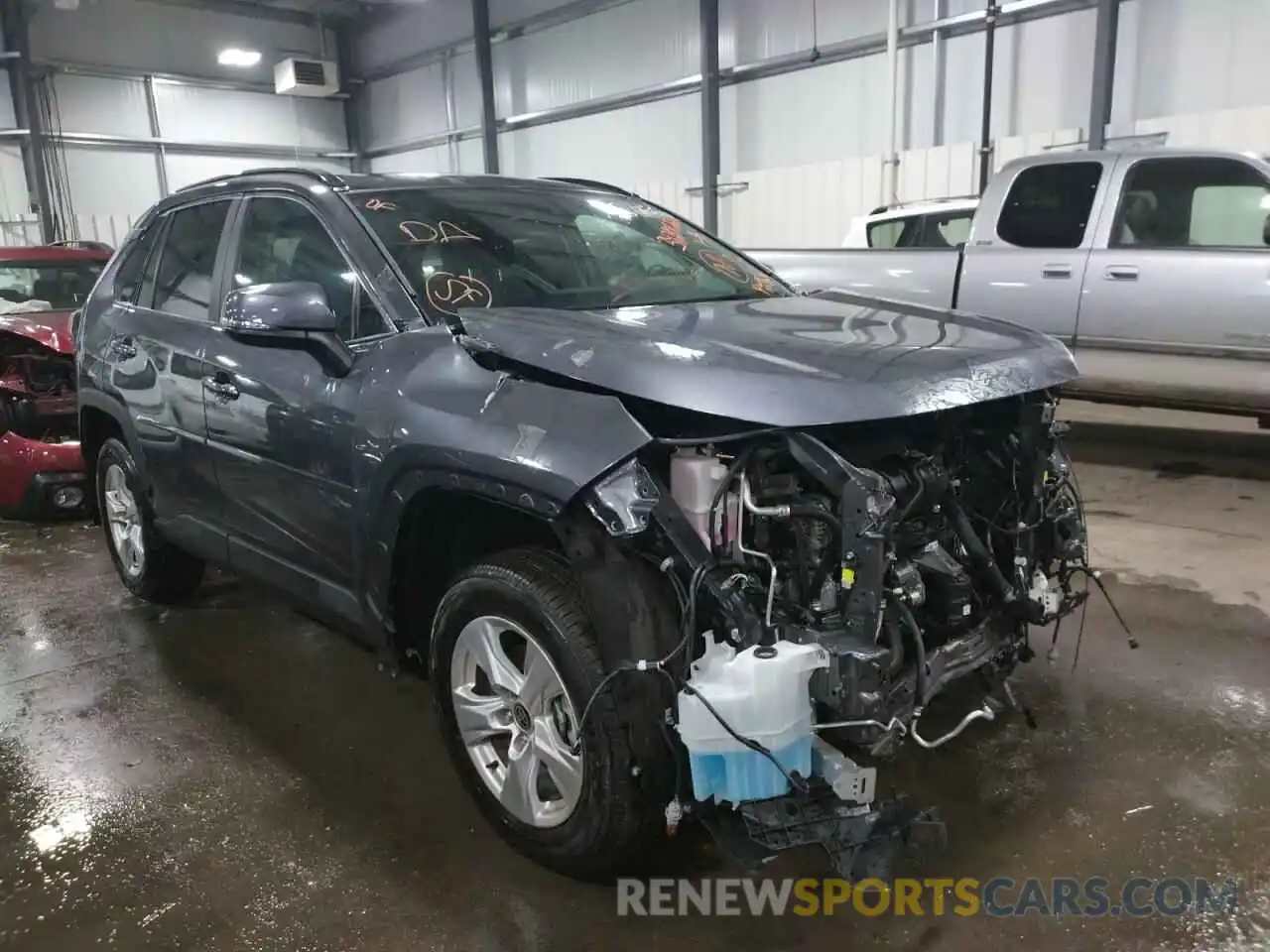 1 Photograph of a damaged car 2T3P1RFVXMC244213 TOYOTA RAV4 2021