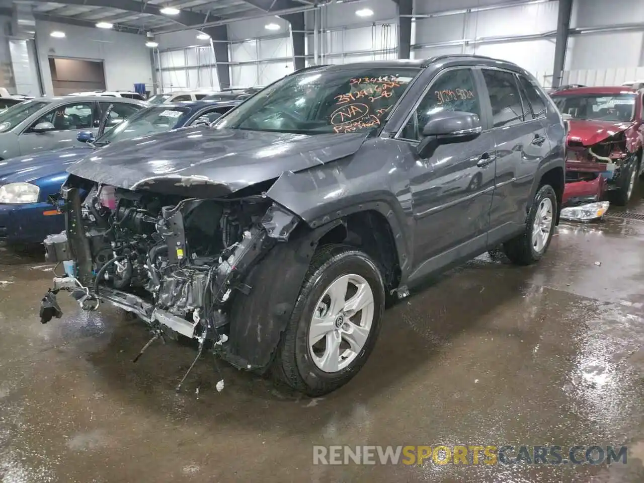 2 Photograph of a damaged car 2T3P1RFVXMC244213 TOYOTA RAV4 2021