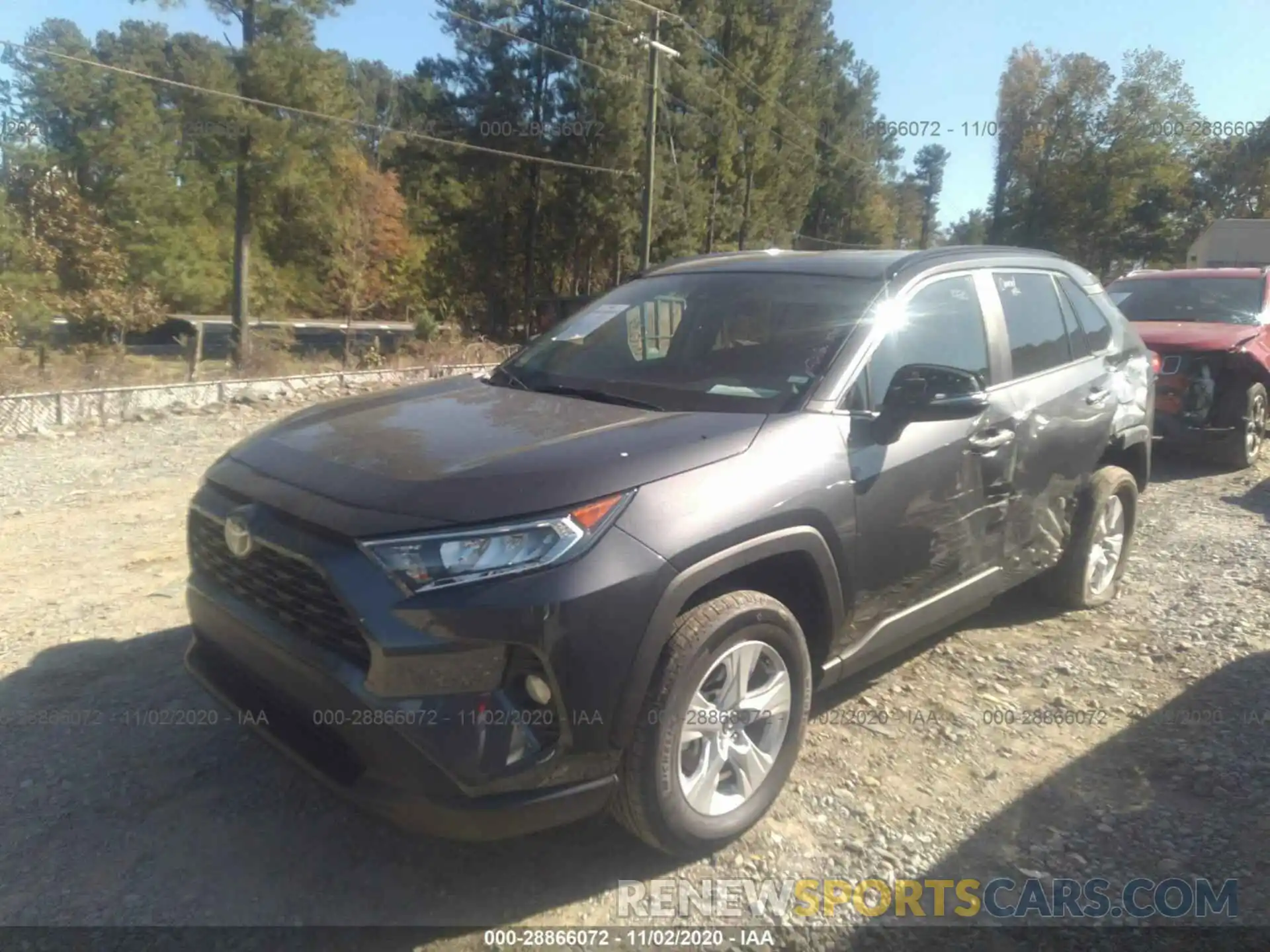 2 Фотография поврежденного автомобиля 2T3P1RFVXMW142747 TOYOTA RAV4 2021