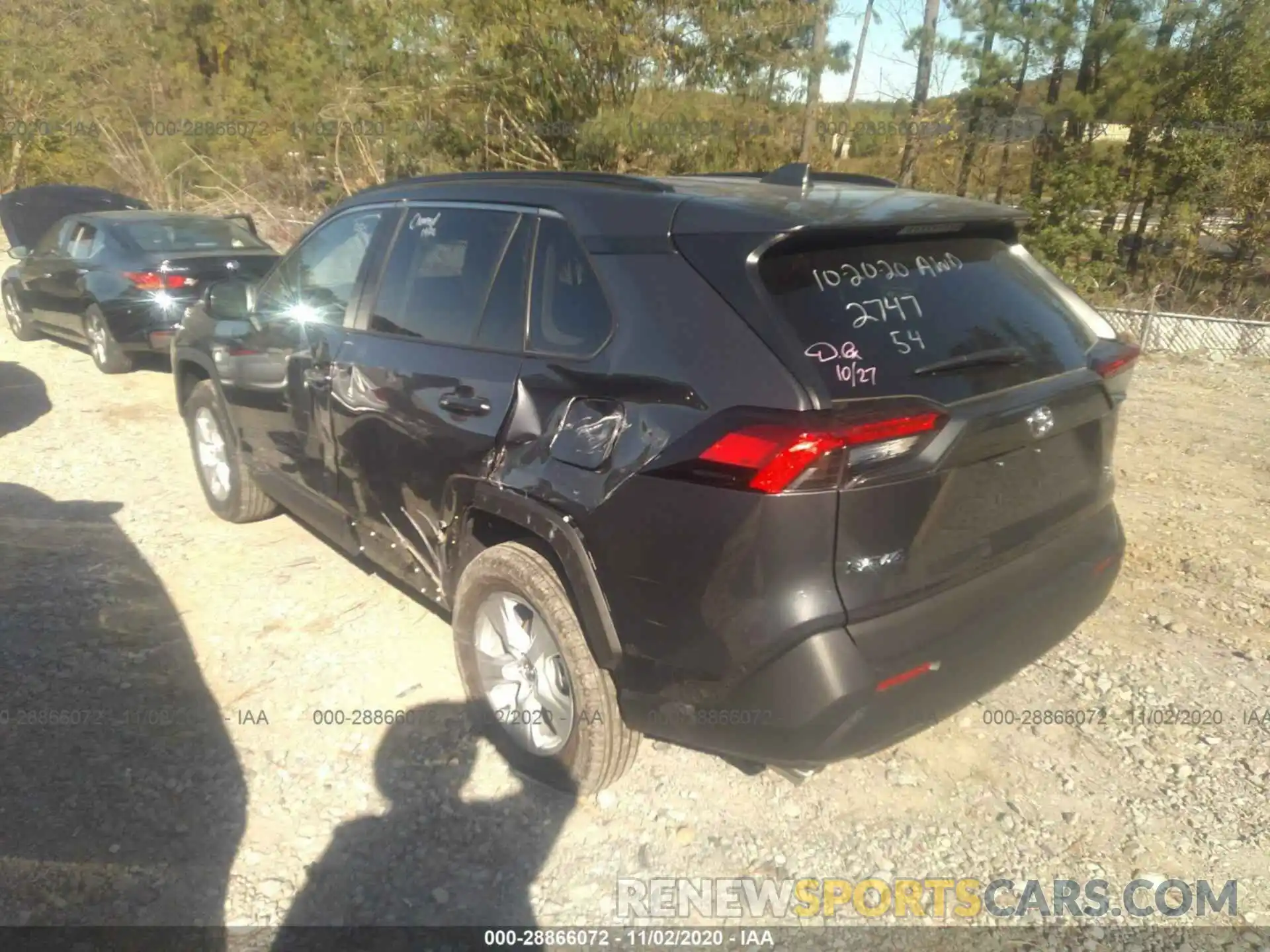 3 Photograph of a damaged car 2T3P1RFVXMW142747 TOYOTA RAV4 2021