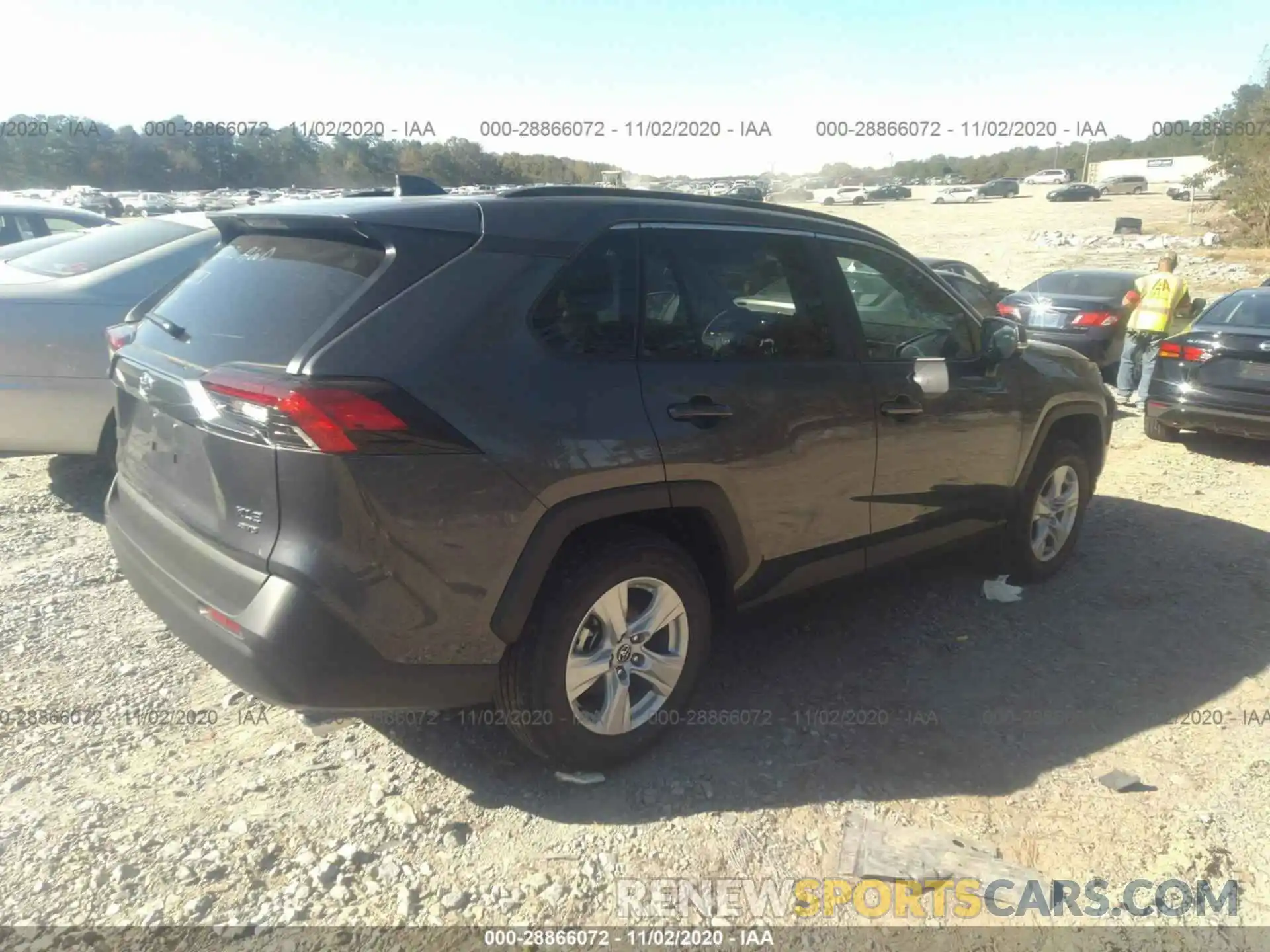 4 Photograph of a damaged car 2T3P1RFVXMW142747 TOYOTA RAV4 2021