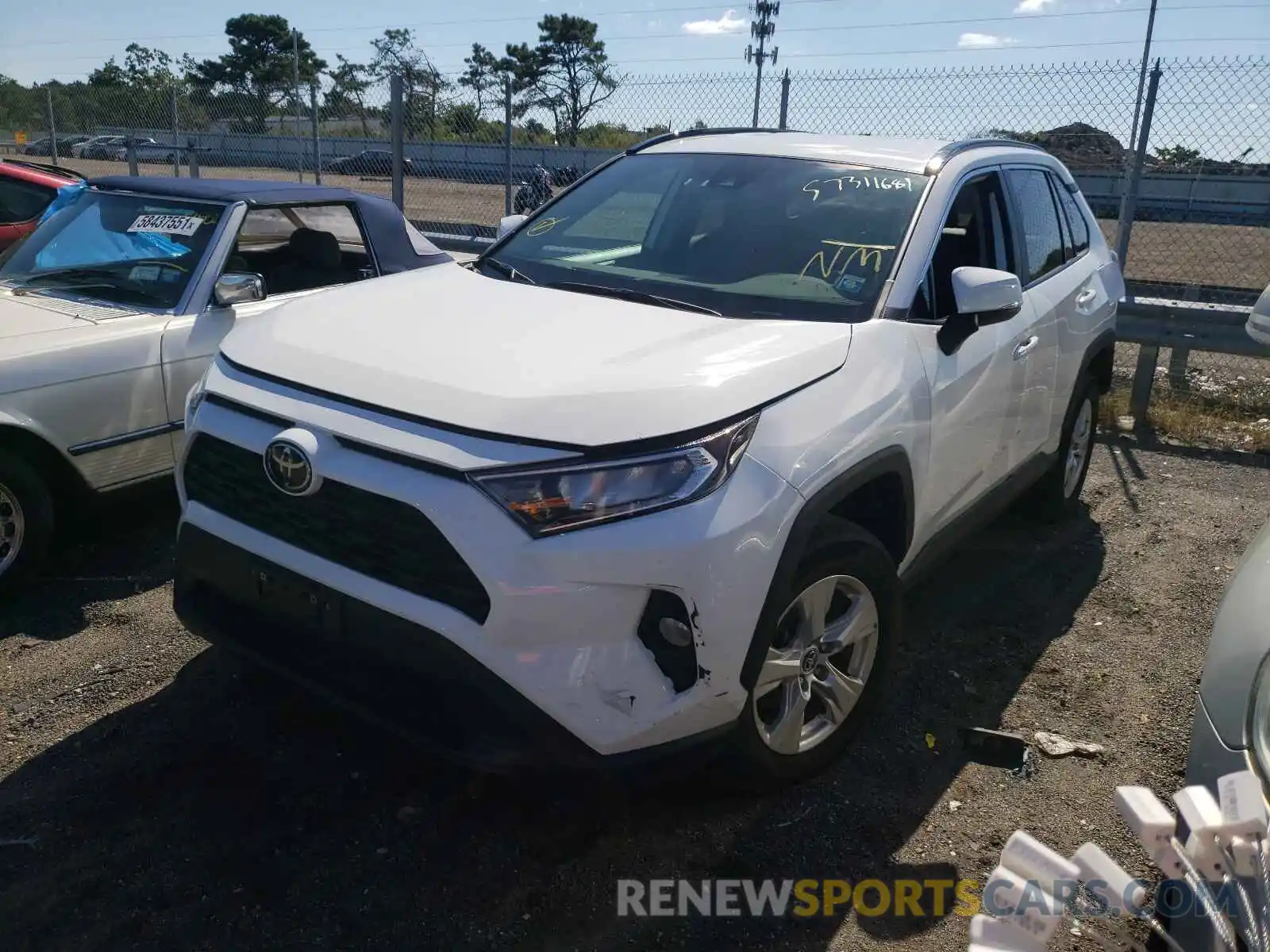 2 Photograph of a damaged car 2T3P1RFVXMW149388 TOYOTA RAV4 2021