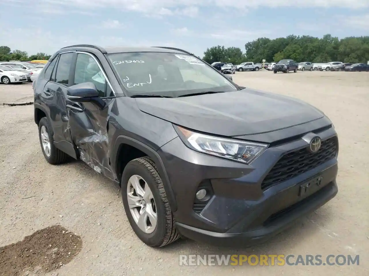 1 Photograph of a damaged car 2T3P1RFVXMW149777 TOYOTA RAV4 2021