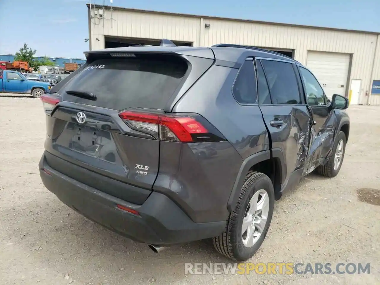 4 Photograph of a damaged car 2T3P1RFVXMW149777 TOYOTA RAV4 2021