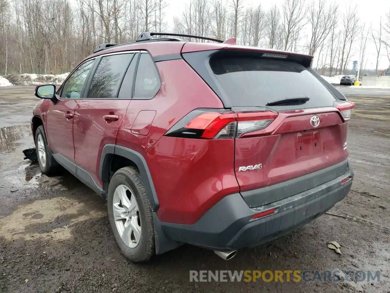 3 Photograph of a damaged car 2T3P1RFVXMW156227 TOYOTA RAV4 2021