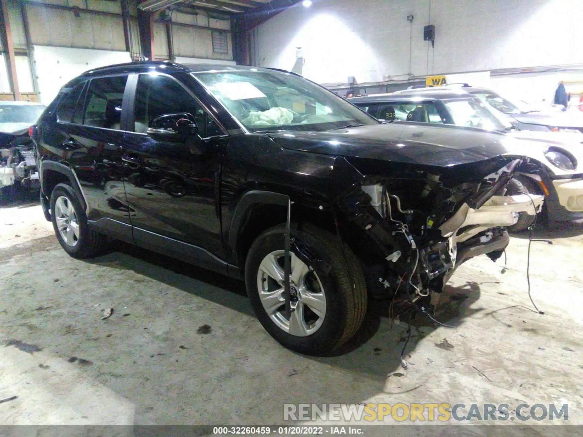 1 Photograph of a damaged car 2T3P1RFVXMW156308 TOYOTA RAV4 2021