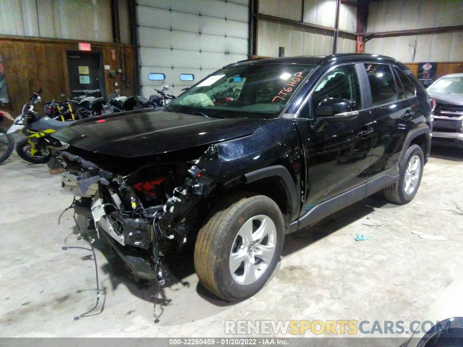 2 Photograph of a damaged car 2T3P1RFVXMW156308 TOYOTA RAV4 2021