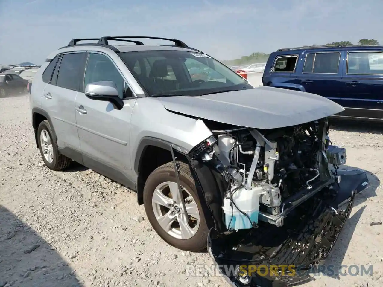 1 Фотография поврежденного автомобиля 2T3P1RFVXMW162867 TOYOTA RAV4 2021