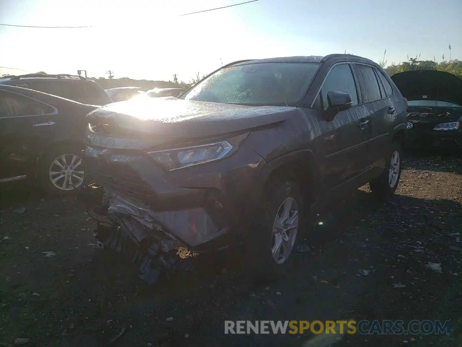 2 Photograph of a damaged car 2T3P1RFVXMW164165 TOYOTA RAV4 2021