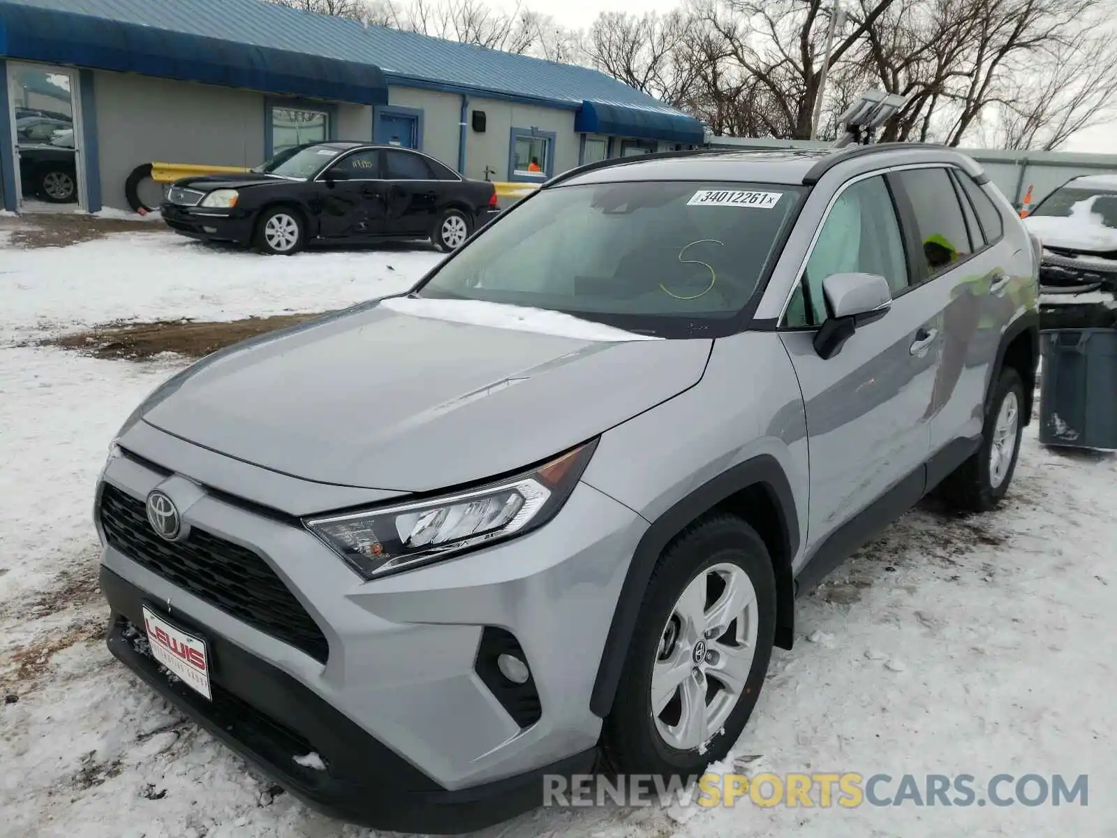 2 Photograph of a damaged car 2T3P1RFVXMW164876 TOYOTA RAV4 2021