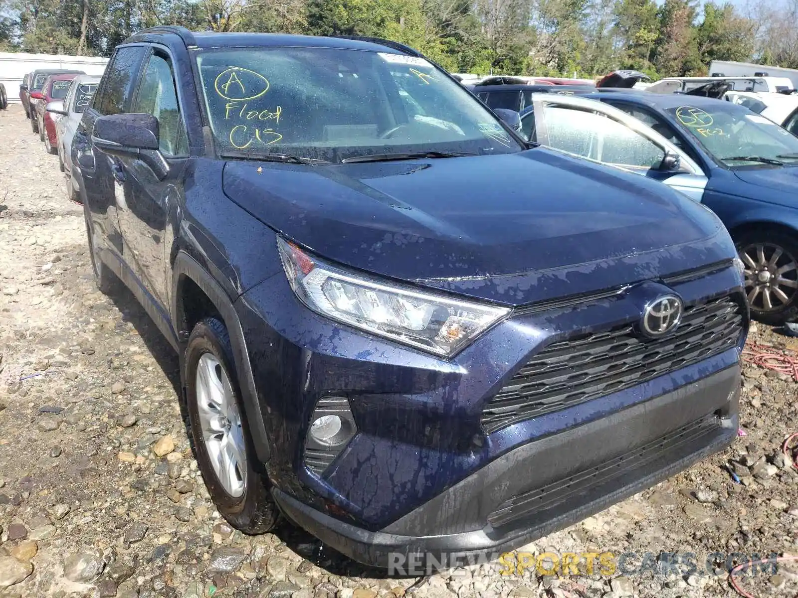 1 Фотография поврежденного автомобиля 2T3P1RFVXMW172525 TOYOTA RAV4 2021