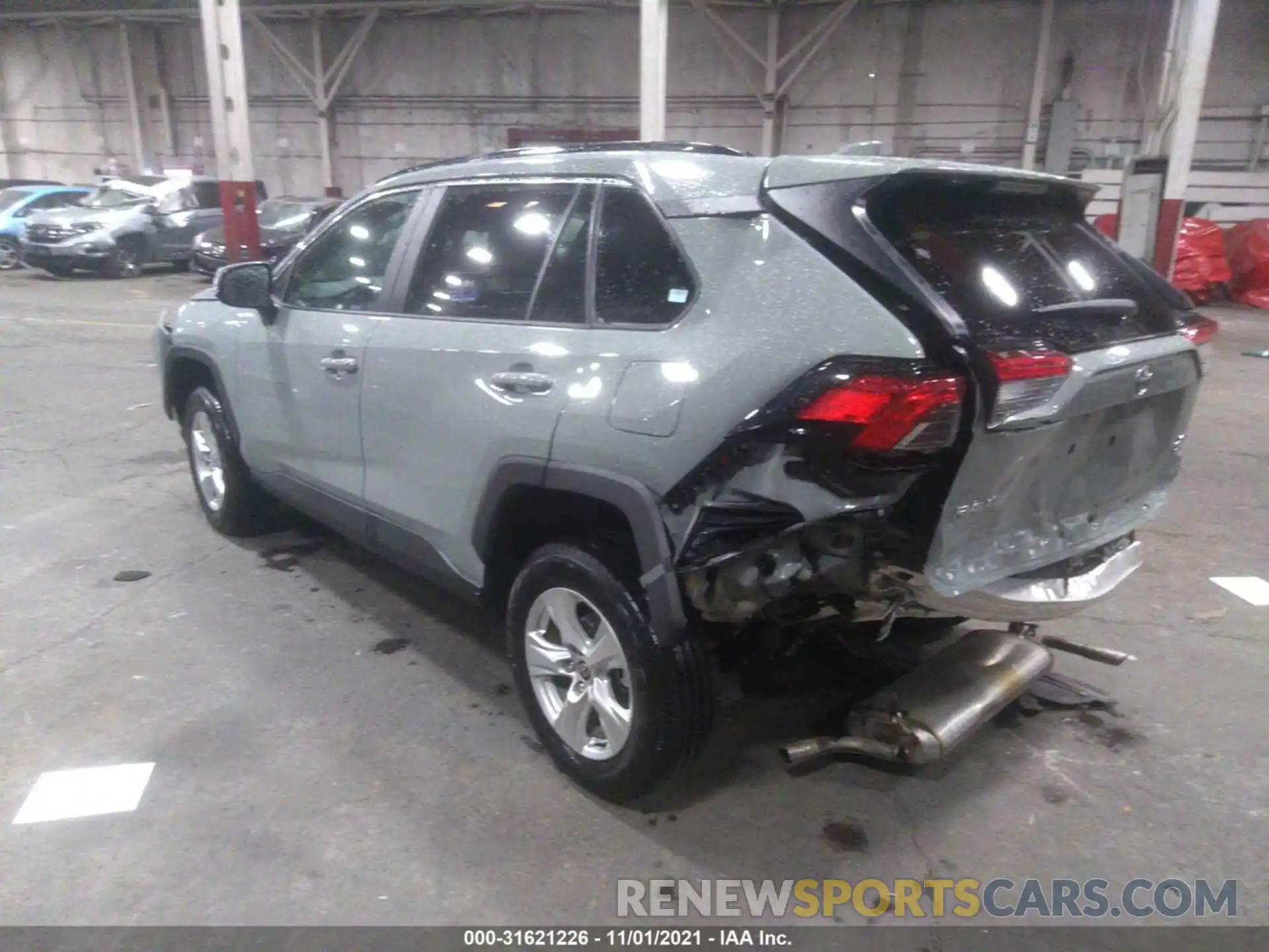 3 Photograph of a damaged car 2T3P1RFVXMW172962 TOYOTA RAV4 2021