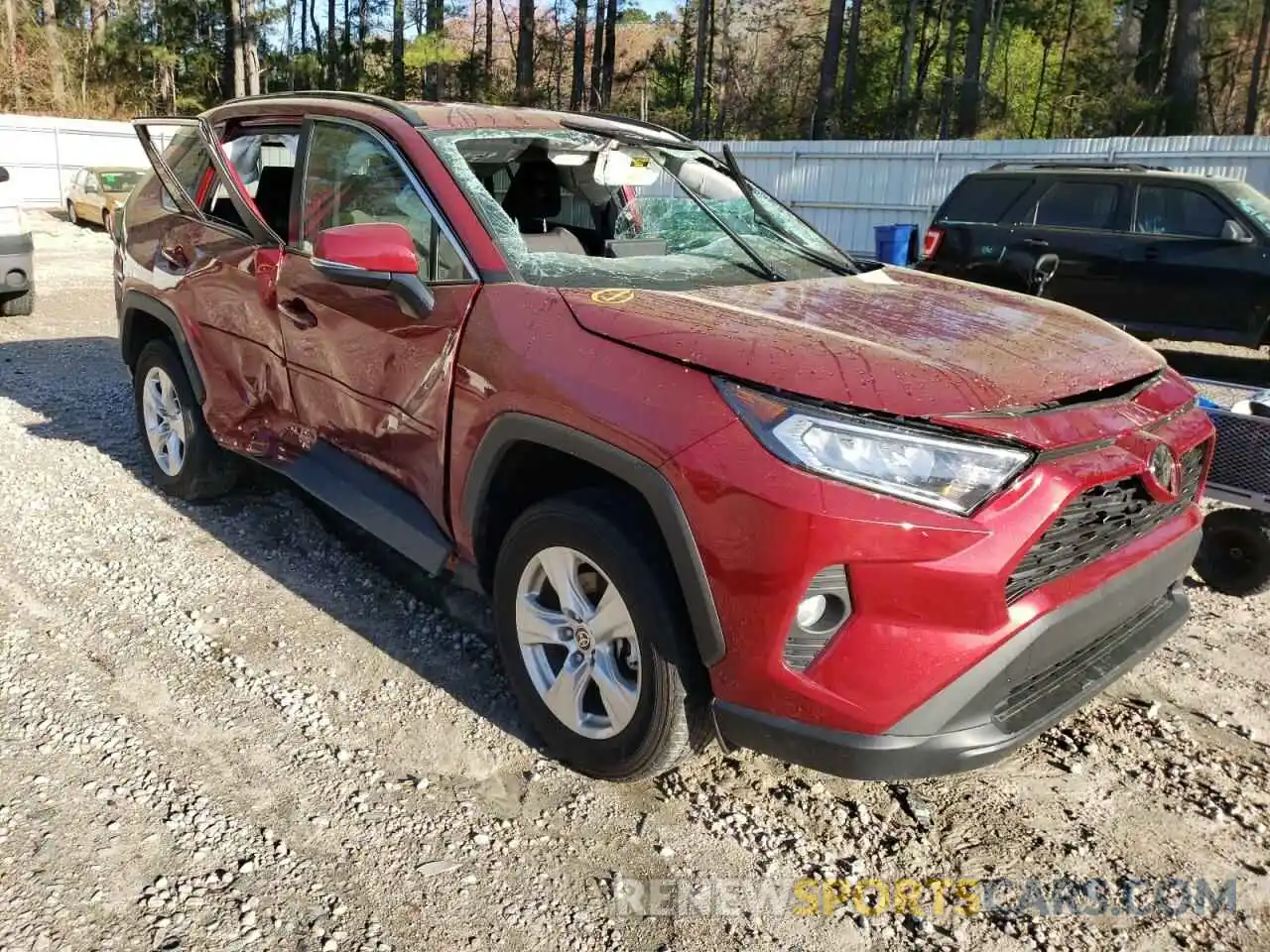 9 Фотография поврежденного автомобиля 2T3P1RFVXMW173240 TOYOTA RAV4 2021