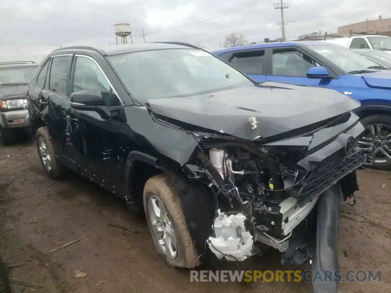 1 Photograph of a damaged car 2T3P1RFVXMW179877 TOYOTA RAV4 2021