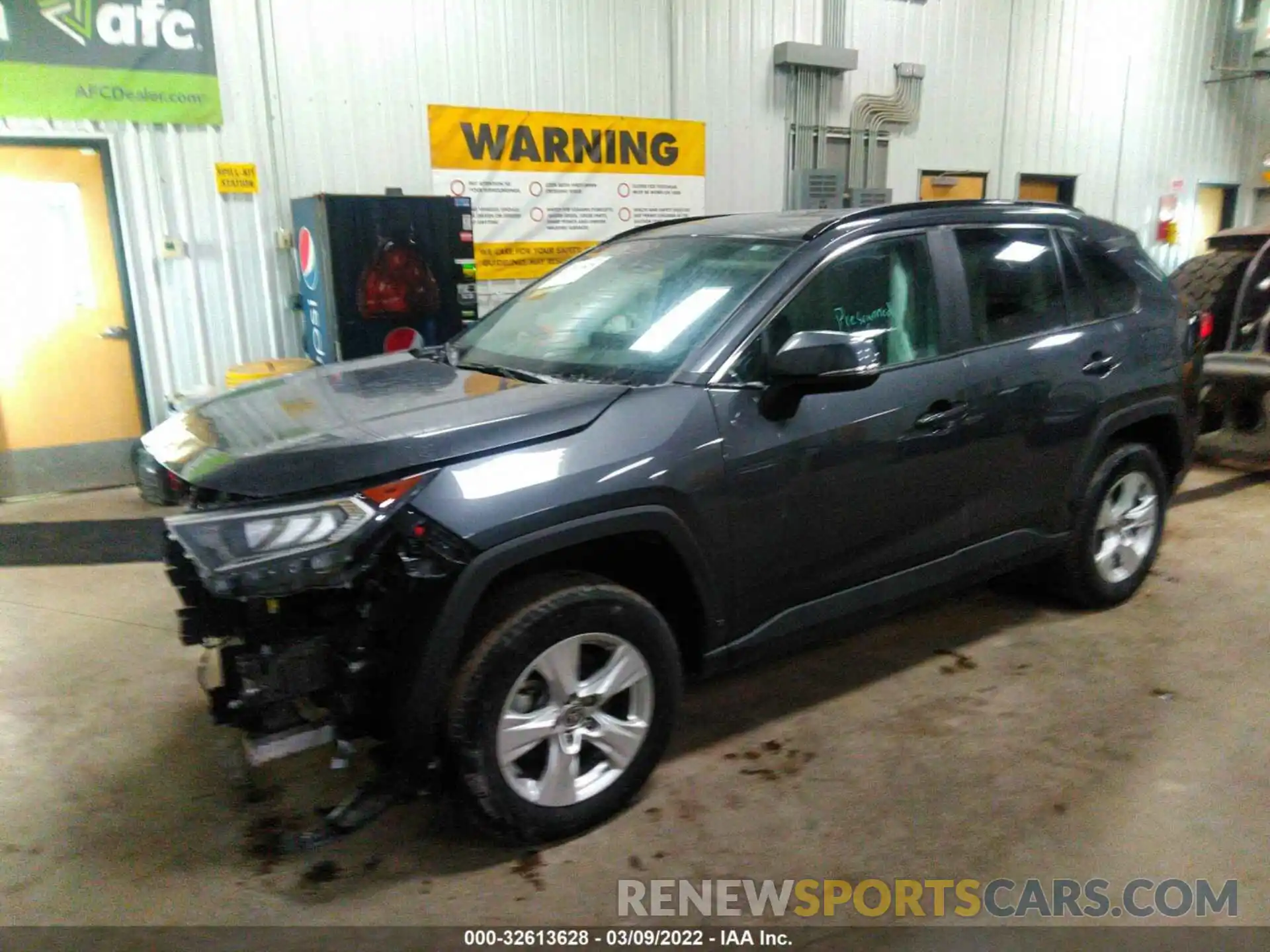 2 Photograph of a damaged car 2T3P1RFVXMW181290 TOYOTA RAV4 2021