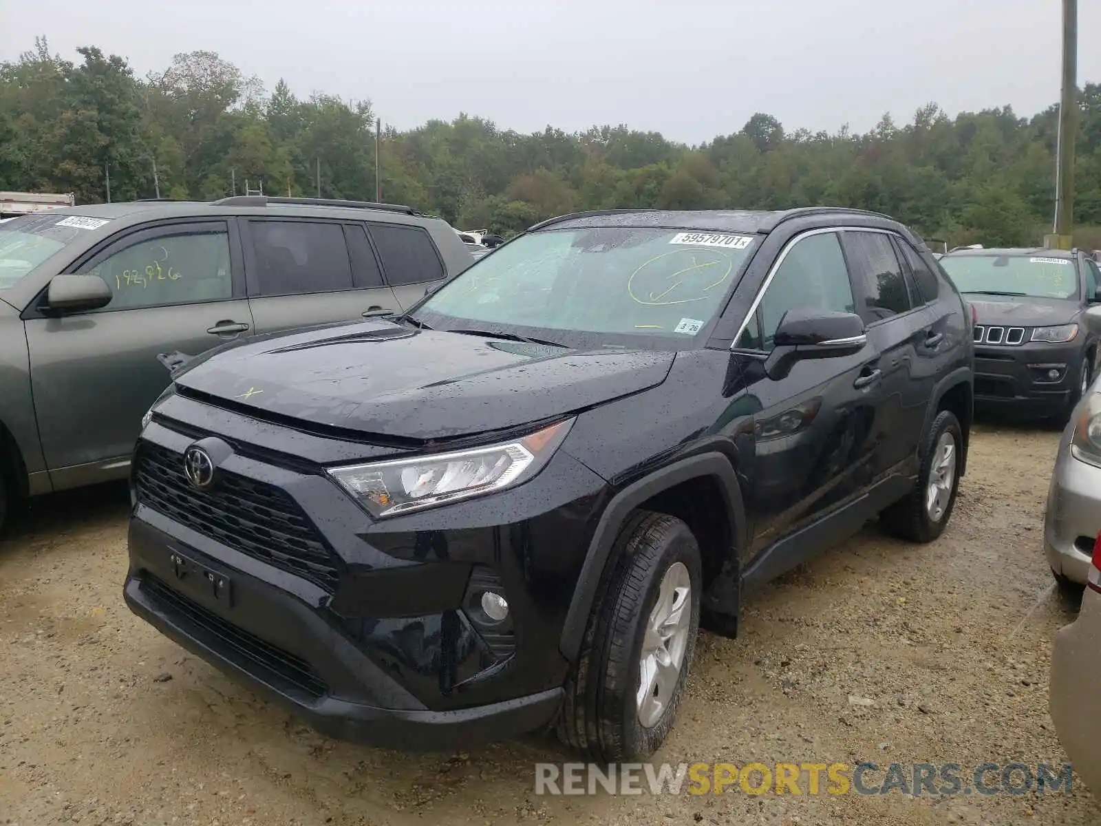 2 Photograph of a damaged car 2T3P1RFVXMW183122 TOYOTA RAV4 2021