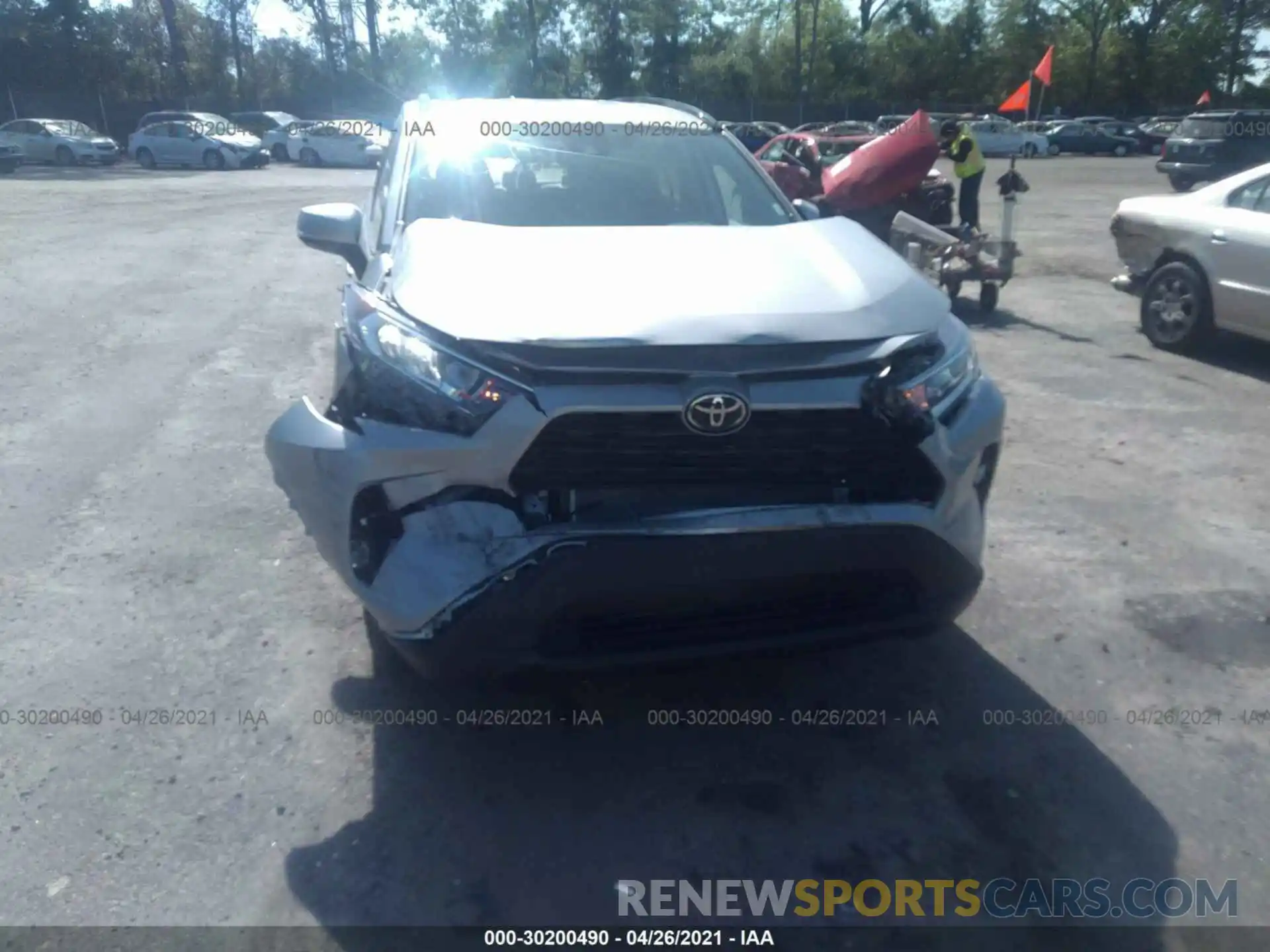 6 Photograph of a damaged car 2T3P1RFVXMW192533 TOYOTA RAV4 2021