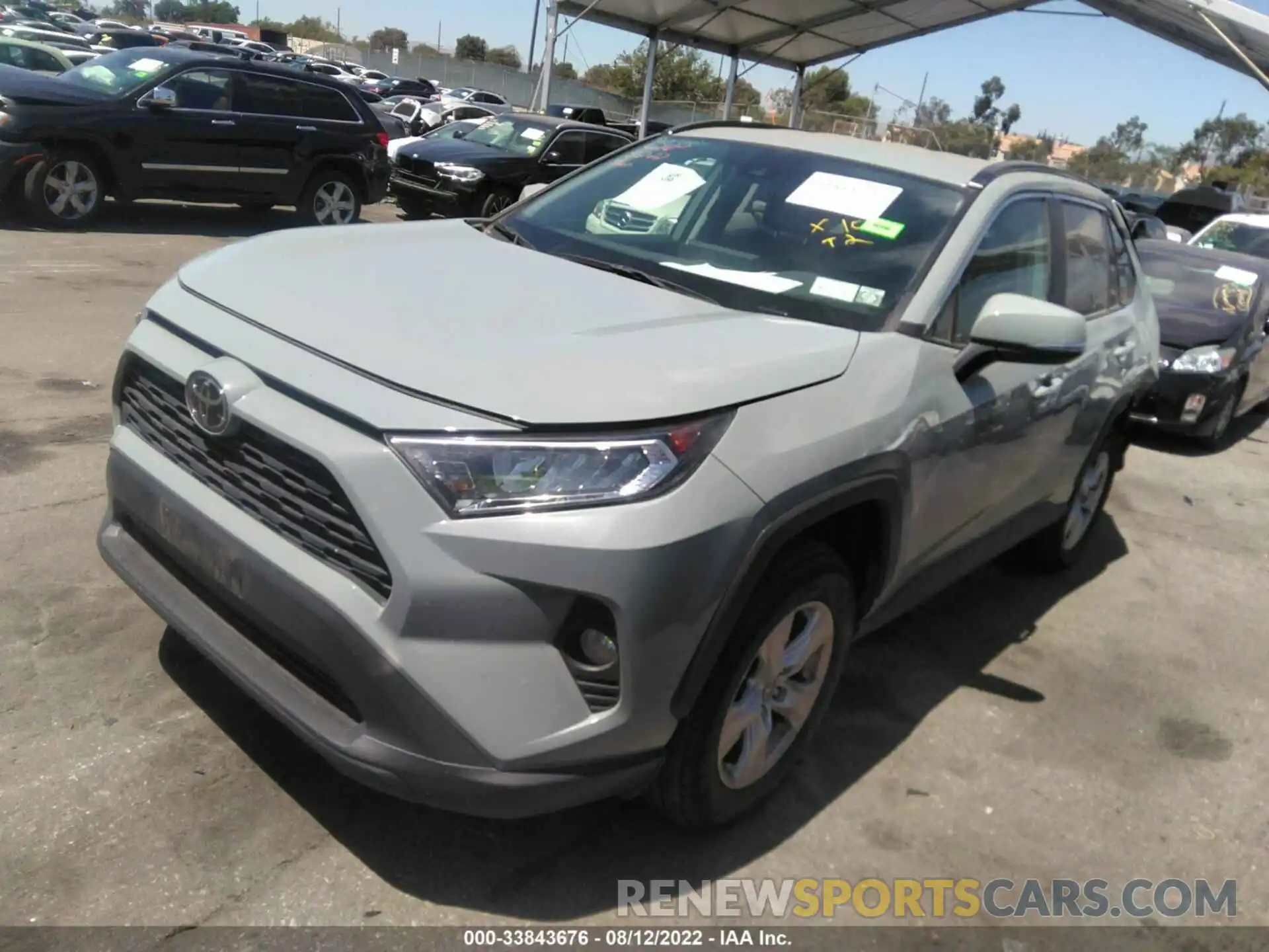 2 Photograph of a damaged car 2T3P1RFVXMW193021 TOYOTA RAV4 2021