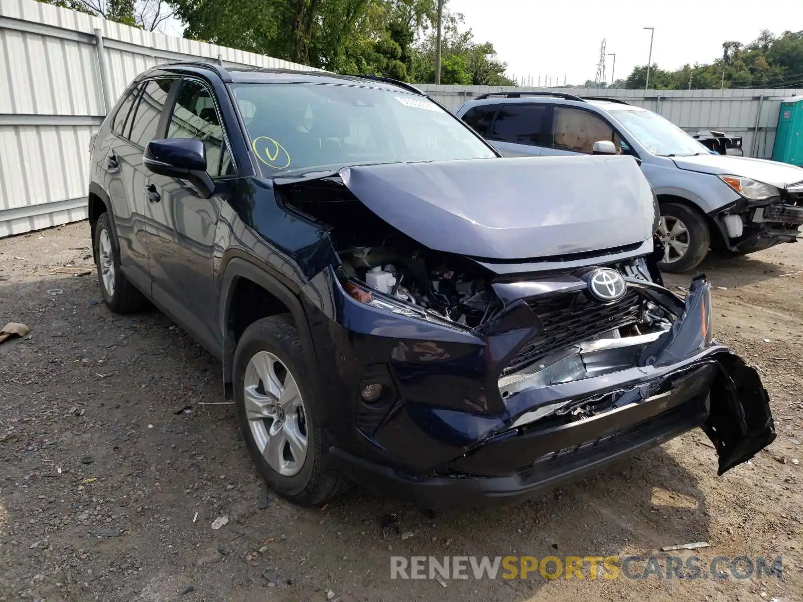 1 Photograph of a damaged car 2T3P1RFVXMW208634 TOYOTA RAV4 2021