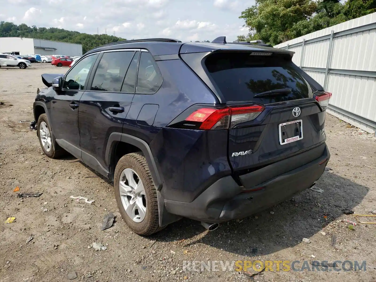 3 Photograph of a damaged car 2T3P1RFVXMW208634 TOYOTA RAV4 2021