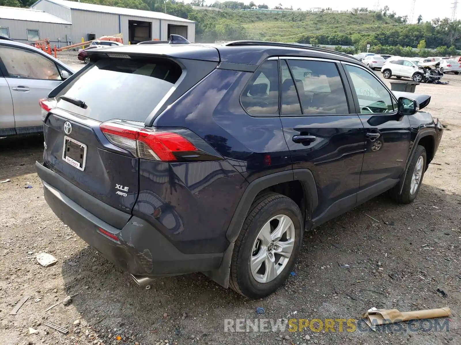 4 Photograph of a damaged car 2T3P1RFVXMW208634 TOYOTA RAV4 2021