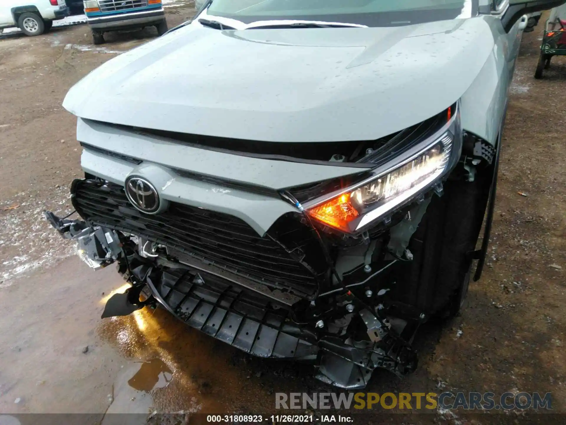 10 Фотография поврежденного автомобиля 2T3P1RFVXMW215261 TOYOTA RAV4 2021