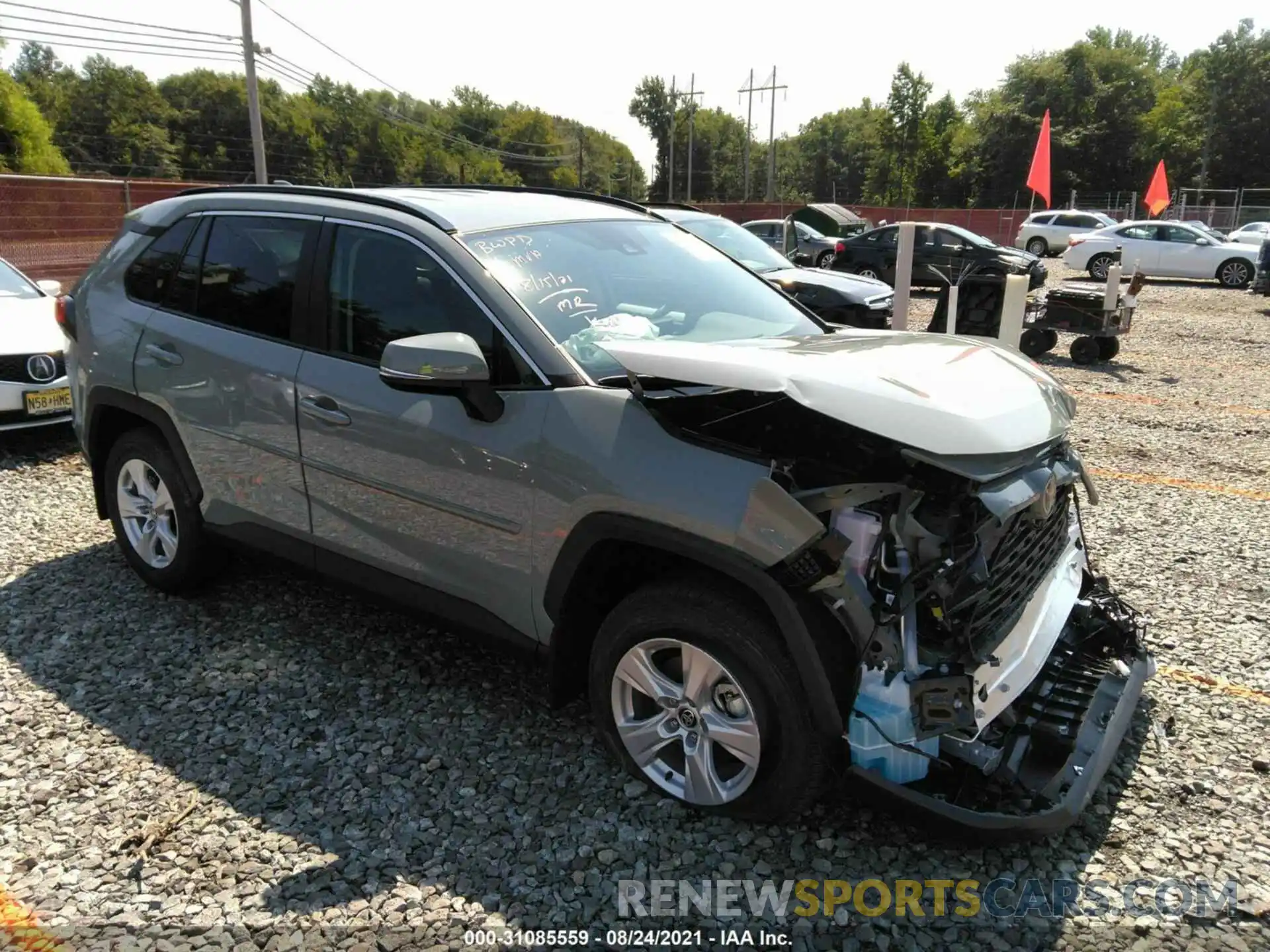 1 Photograph of a damaged car 2T3P1RFVXMW216751 TOYOTA RAV4 2021