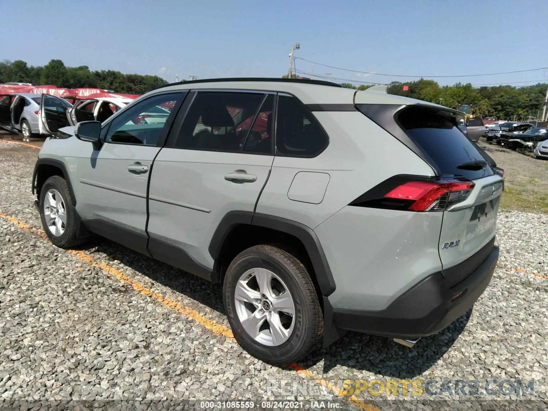 3 Photograph of a damaged car 2T3P1RFVXMW216751 TOYOTA RAV4 2021