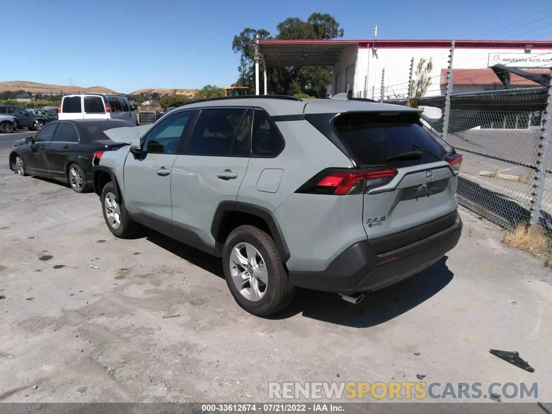 3 Photograph of a damaged car 2T3P1RFVXMW238636 TOYOTA RAV4 2021