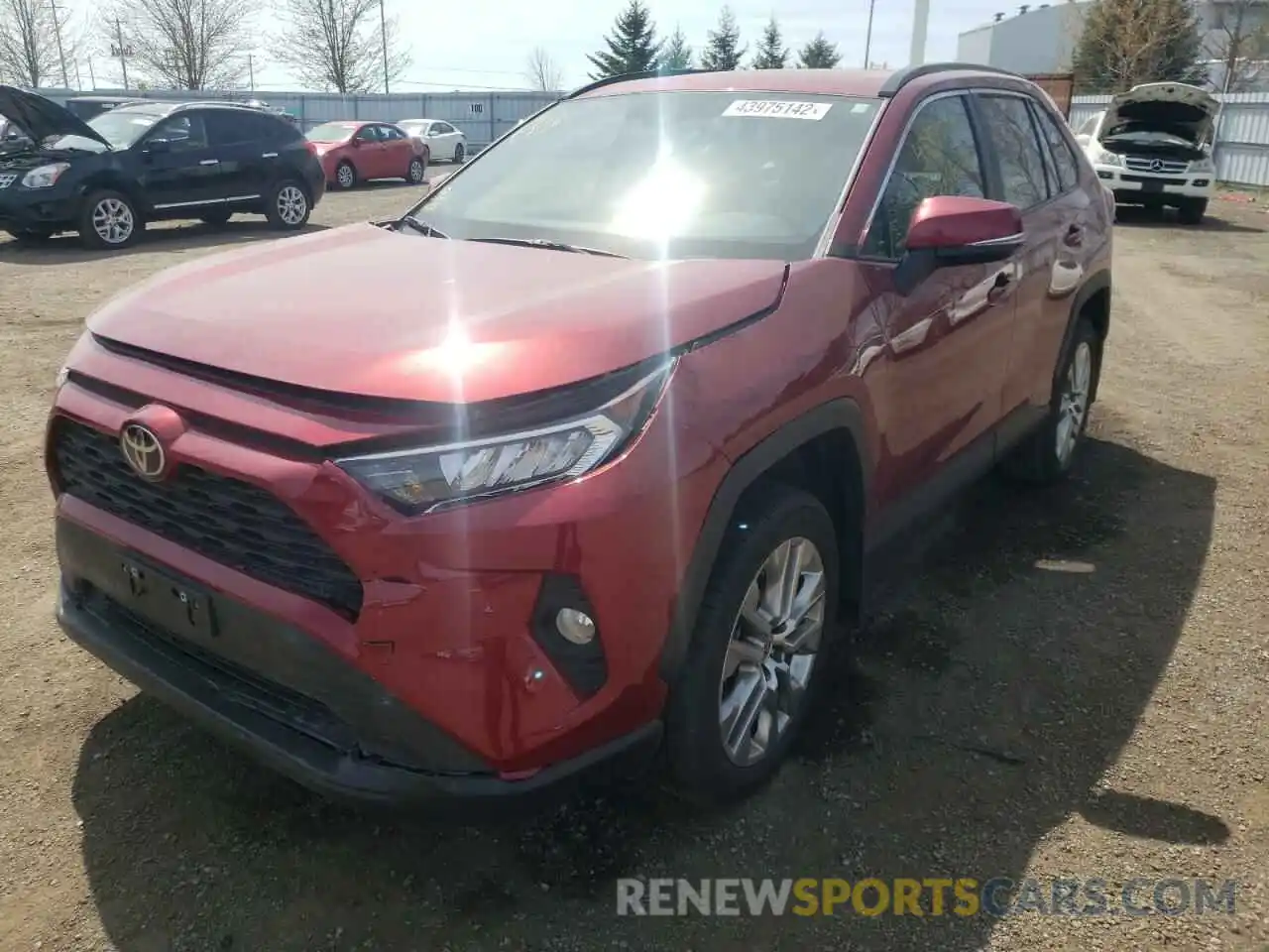 2 Фотография поврежденного автомобиля 2T3R1RFV2MW231754 TOYOTA RAV4 2021