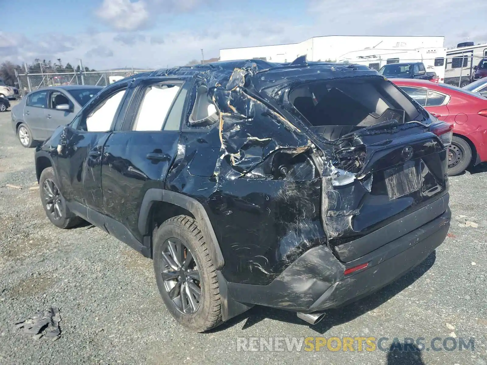 3 Photograph of a damaged car 2T3R1RFV5MC170160 TOYOTA RAV4 2021