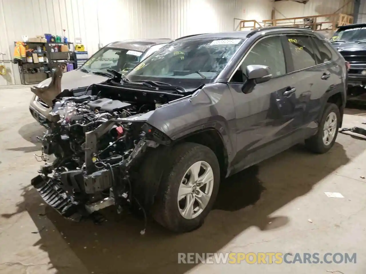 2 Photograph of a damaged car 2T3R1RFV5MC229630 TOYOTA RAV4 2021