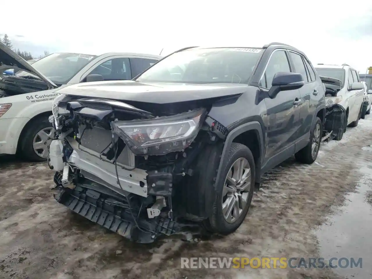 2 Photograph of a damaged car 2T3R1RFVXMC153791 TOYOTA RAV4 2021