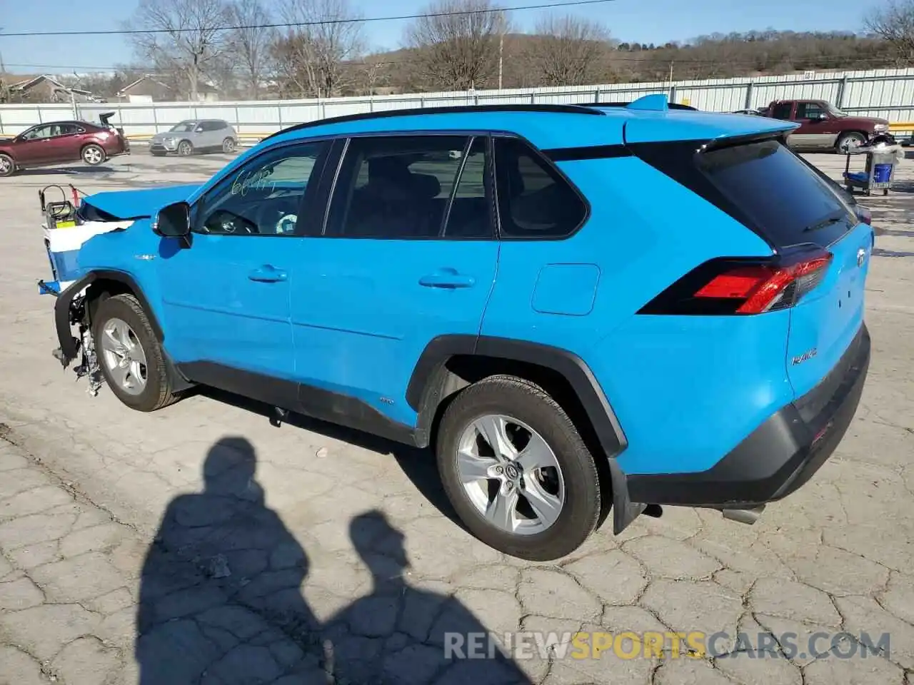 2 Photograph of a damaged car 2T3R6RFV1MW006498 TOYOTA RAV4 2021