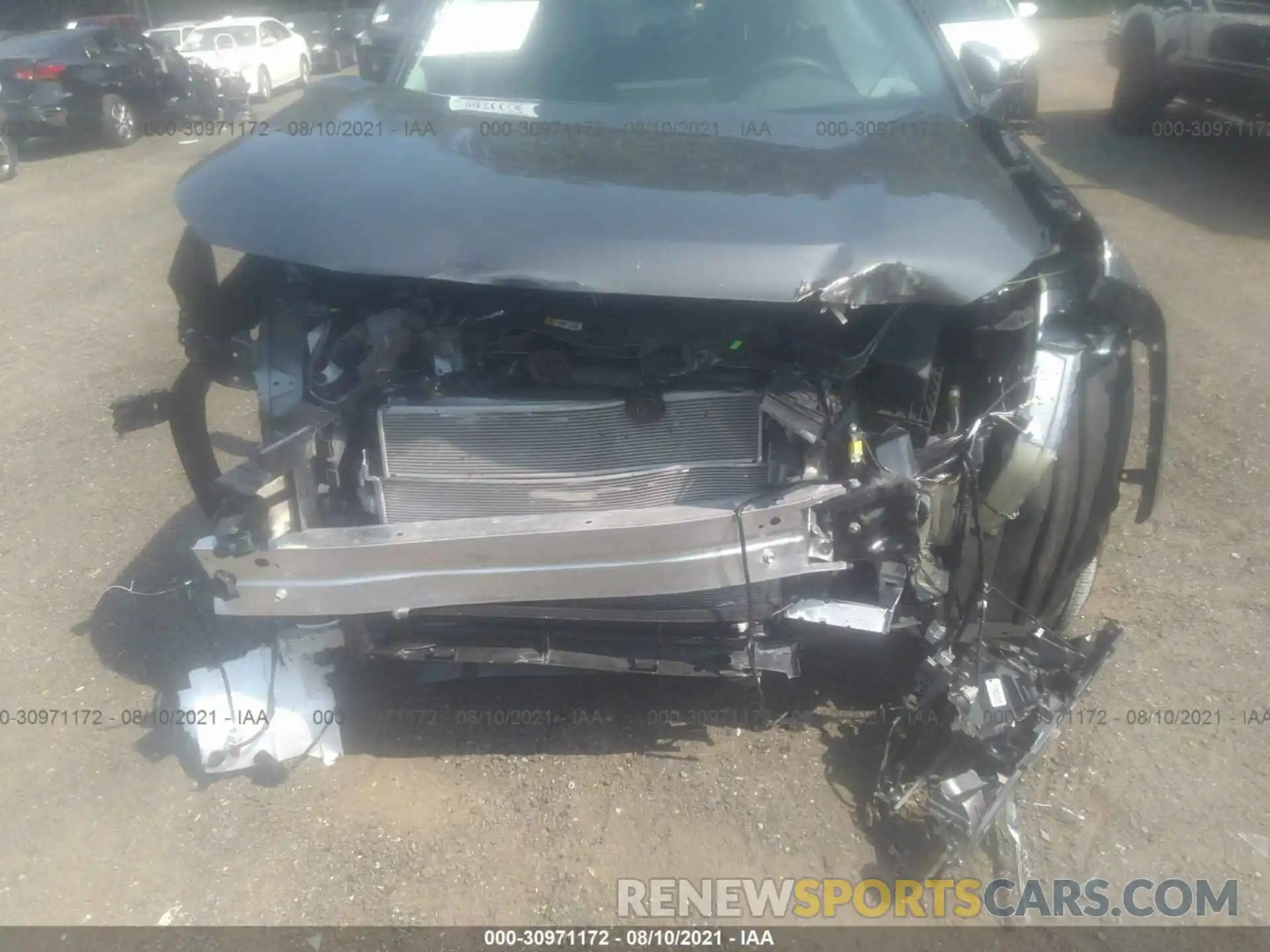 6 Photograph of a damaged car 2T3R6RFV6MW005606 TOYOTA RAV4 2021