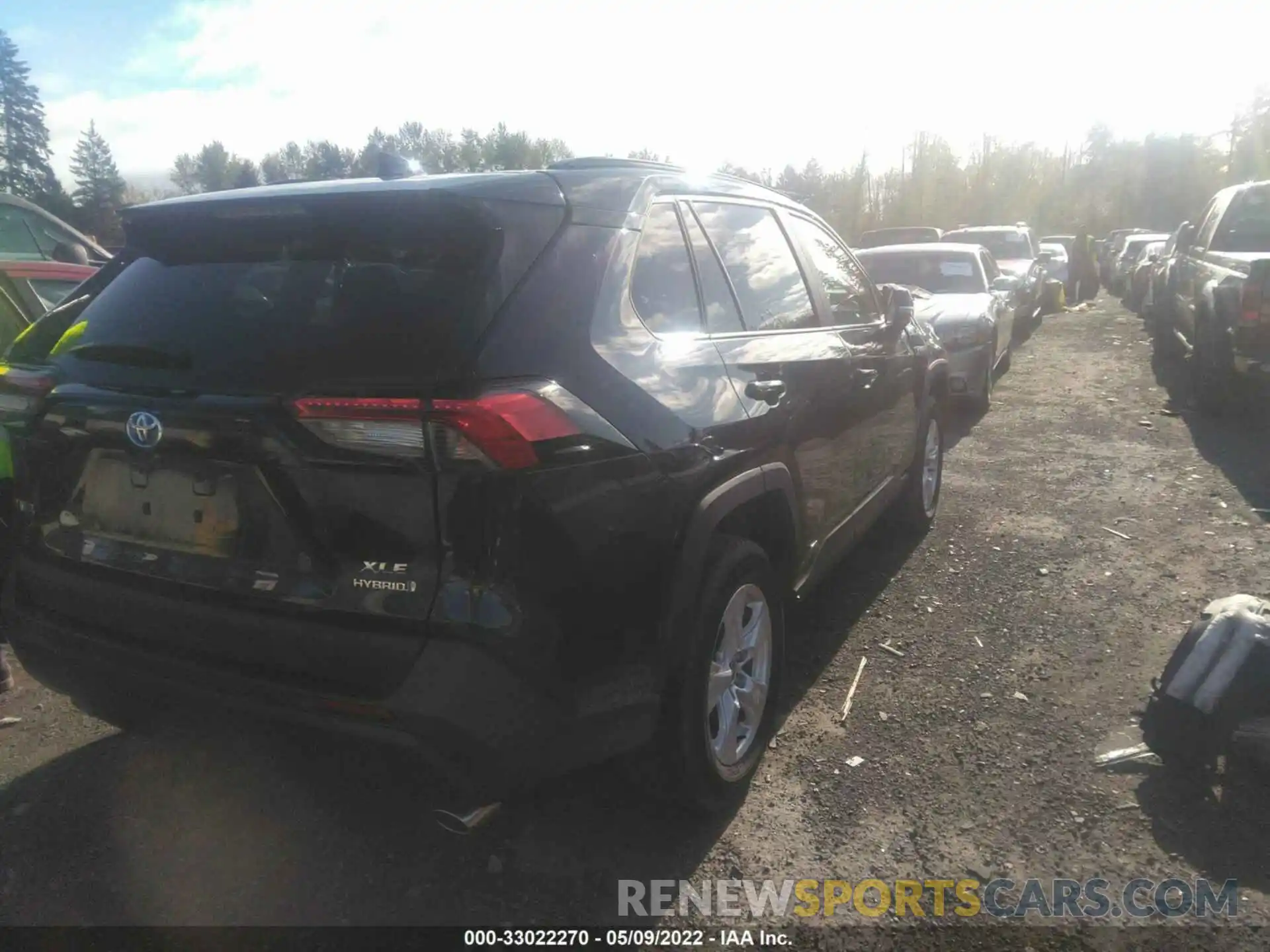 4 Фотография поврежденного автомобиля 2T3R6RFV6MW010773 TOYOTA RAV4 2021