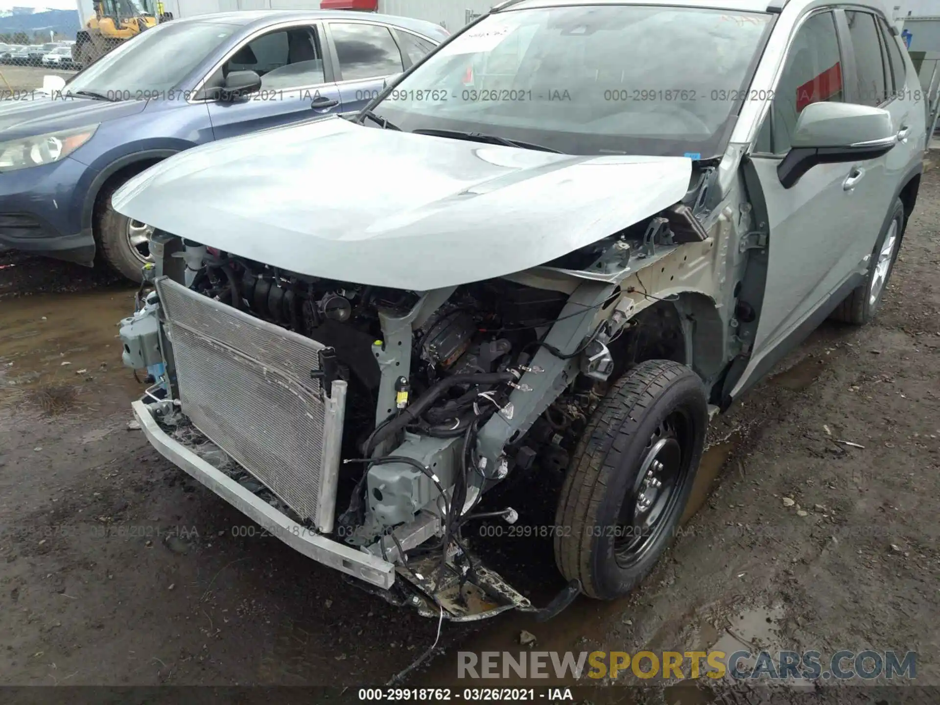 6 Photograph of a damaged car 2T3R6RFV7MW014542 TOYOTA RAV4 2021