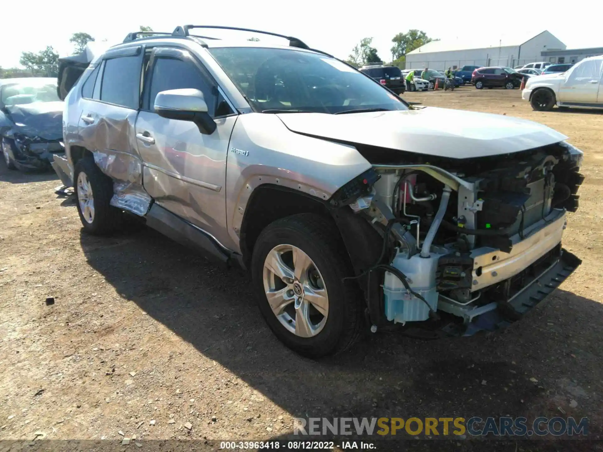 1 Photograph of a damaged car 2T3R6RFVXMW004457 TOYOTA RAV4 2021