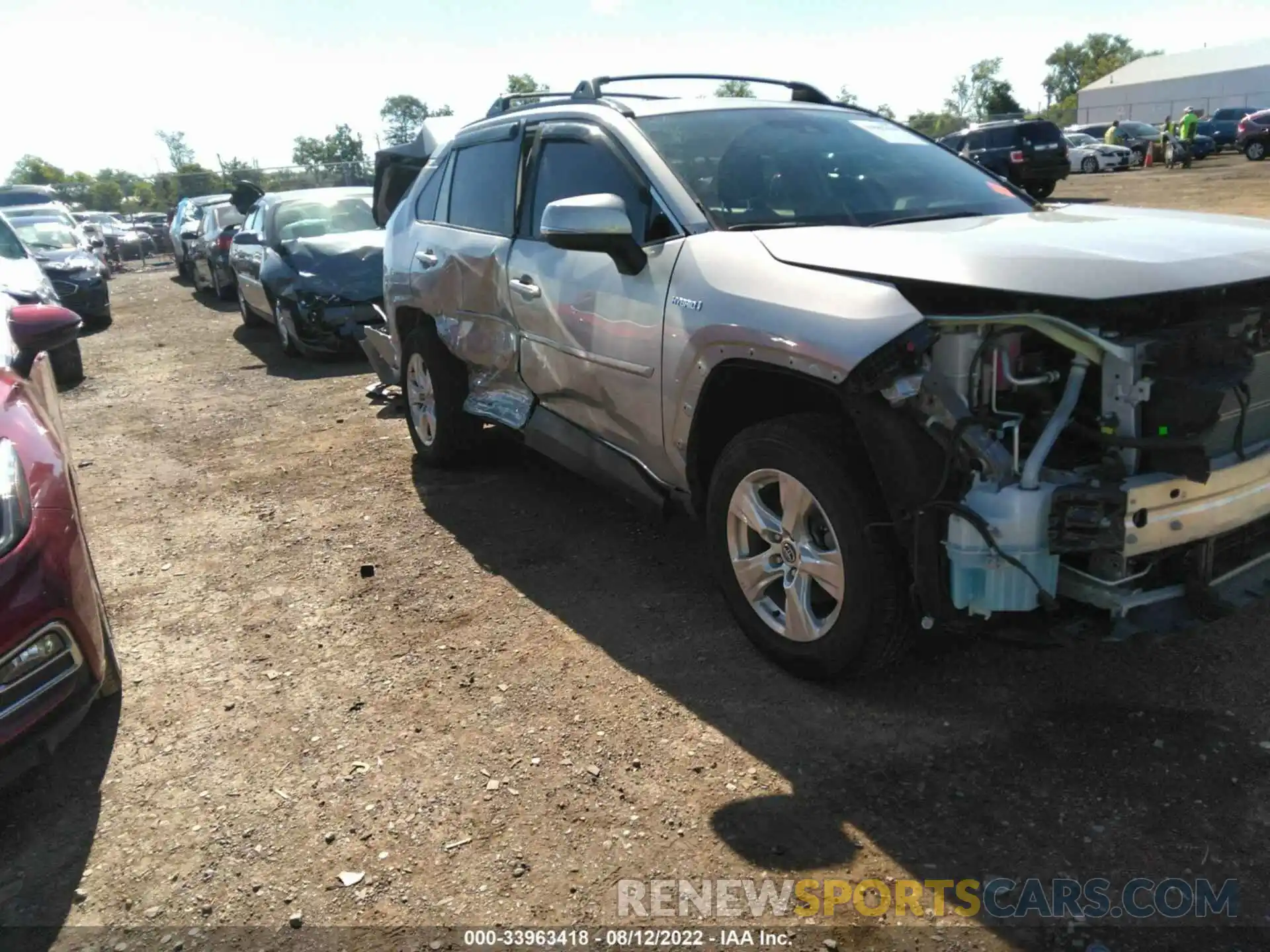 6 Photograph of a damaged car 2T3R6RFVXMW004457 TOYOTA RAV4 2021