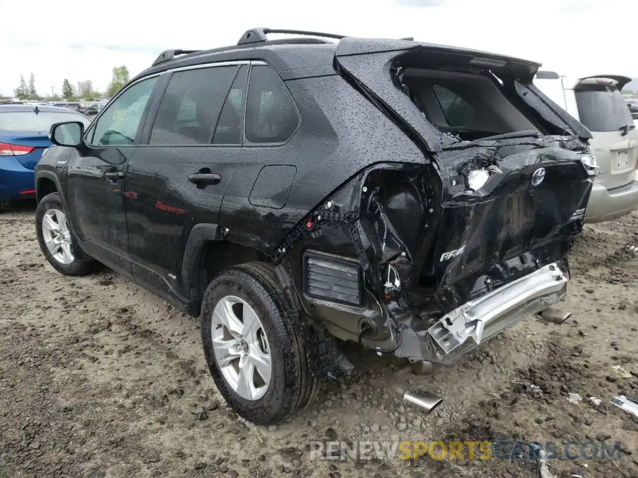 3 Фотография поврежденного автомобиля 2T3R6RFVXMW019234 TOYOTA RAV4 2021