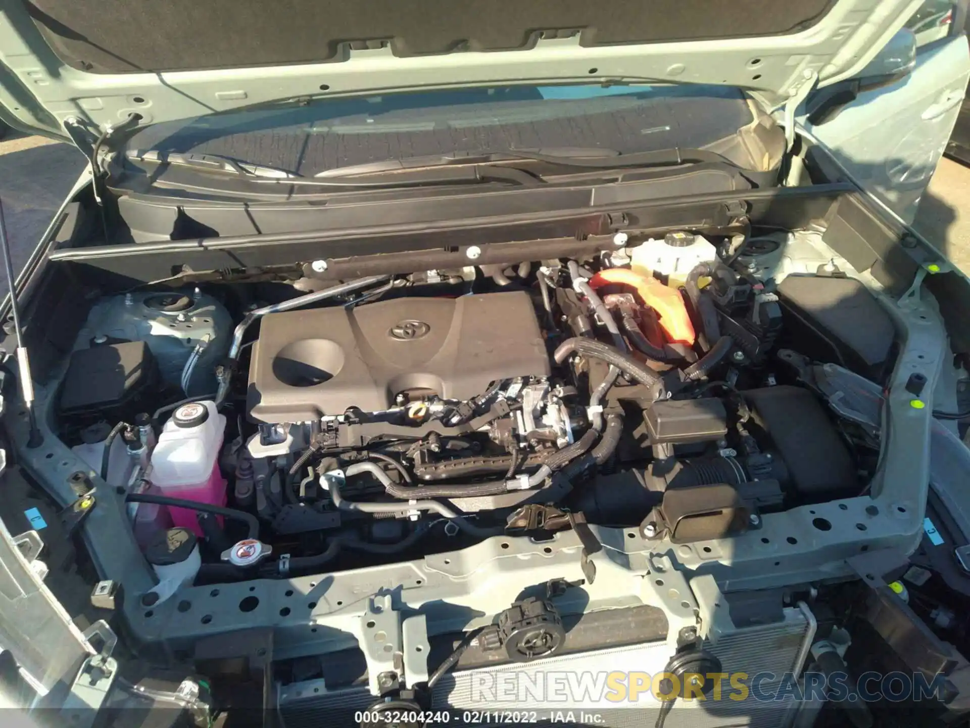 10 Фотография поврежденного автомобиля 2T3RWRFV2MW126293 TOYOTA RAV4 2021