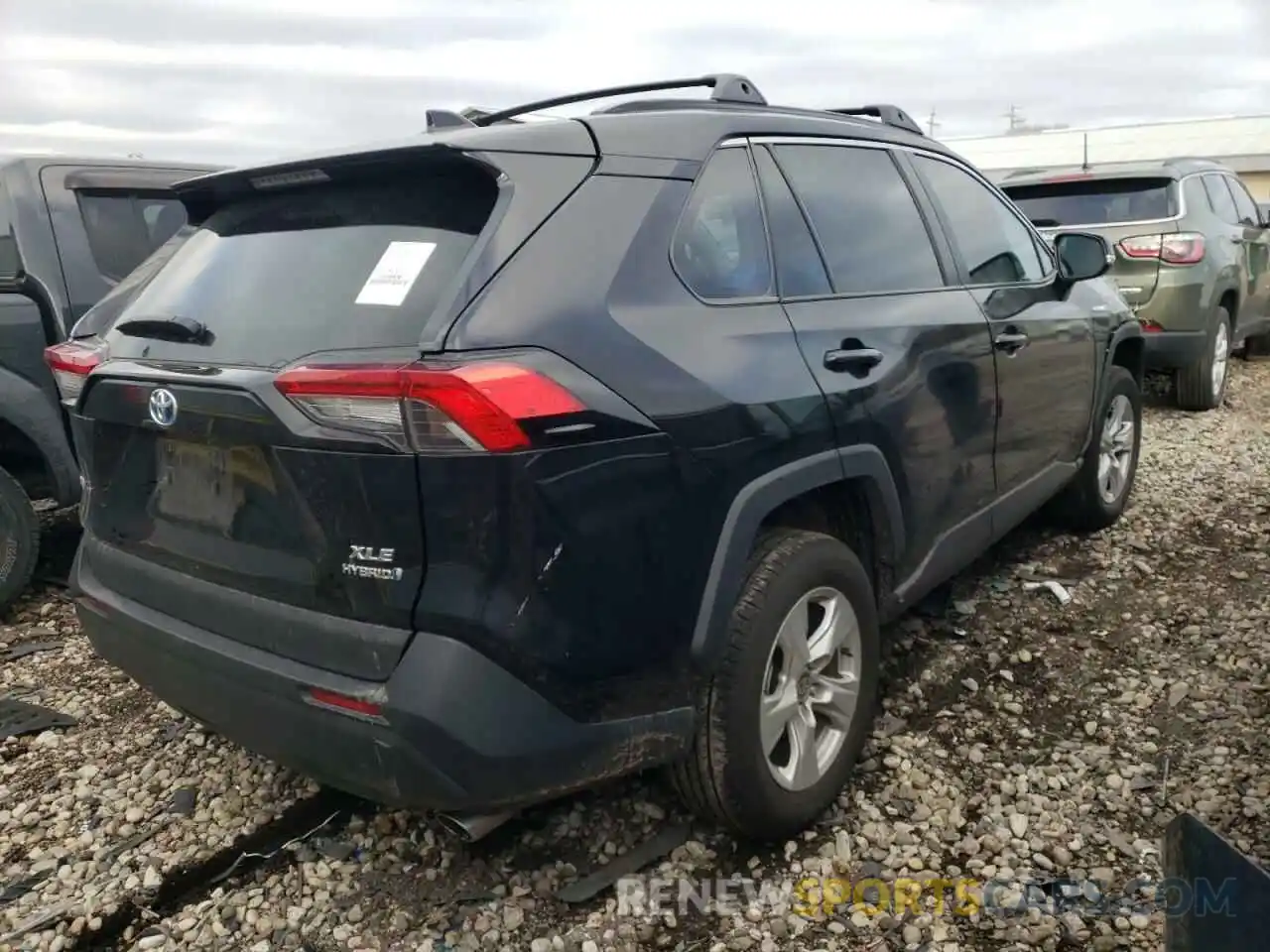 4 Фотография поврежденного автомобиля 2T3RWRFV5MW109777 TOYOTA RAV4 2021